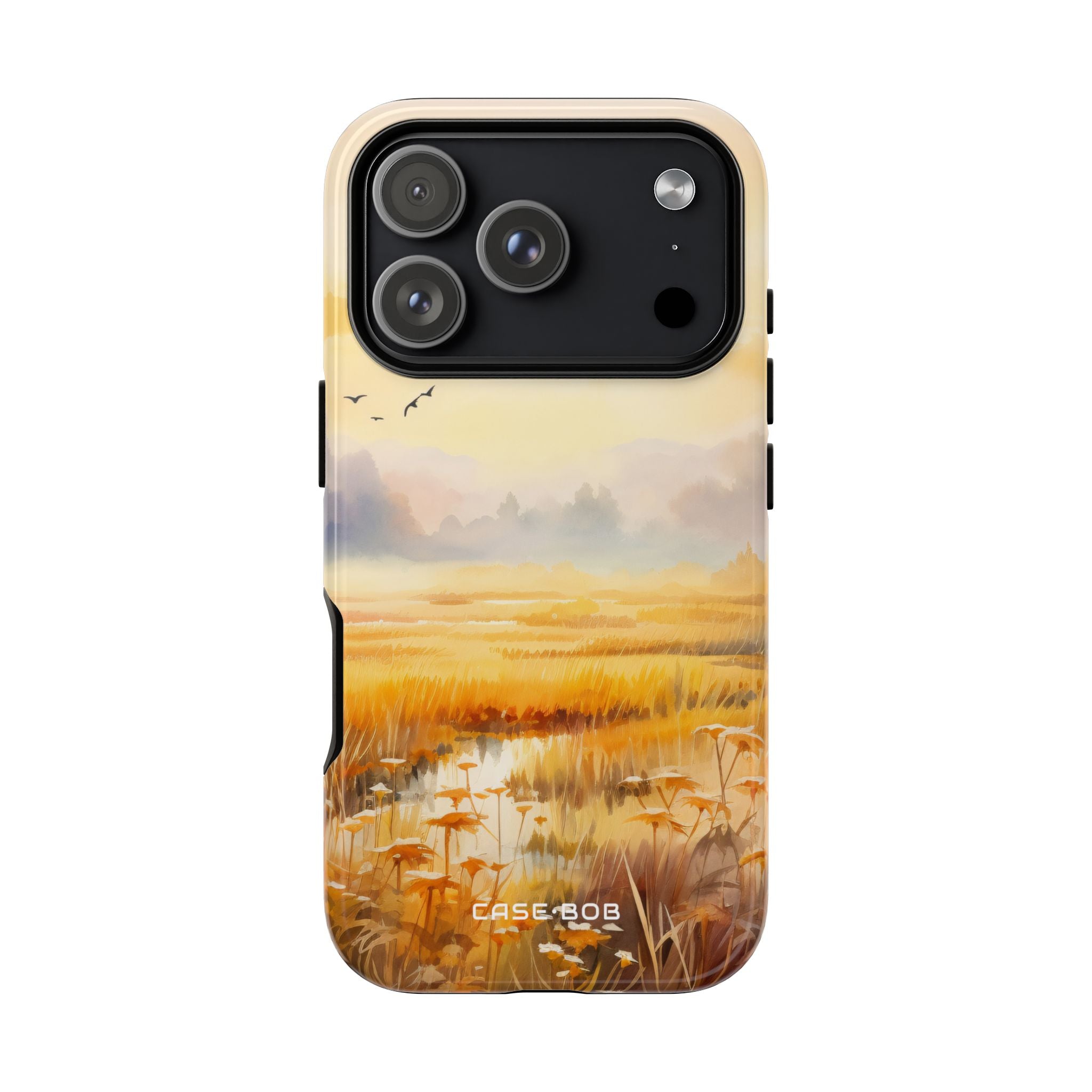 Glowing Sunrise iPhone 17 Pro Case - Tough