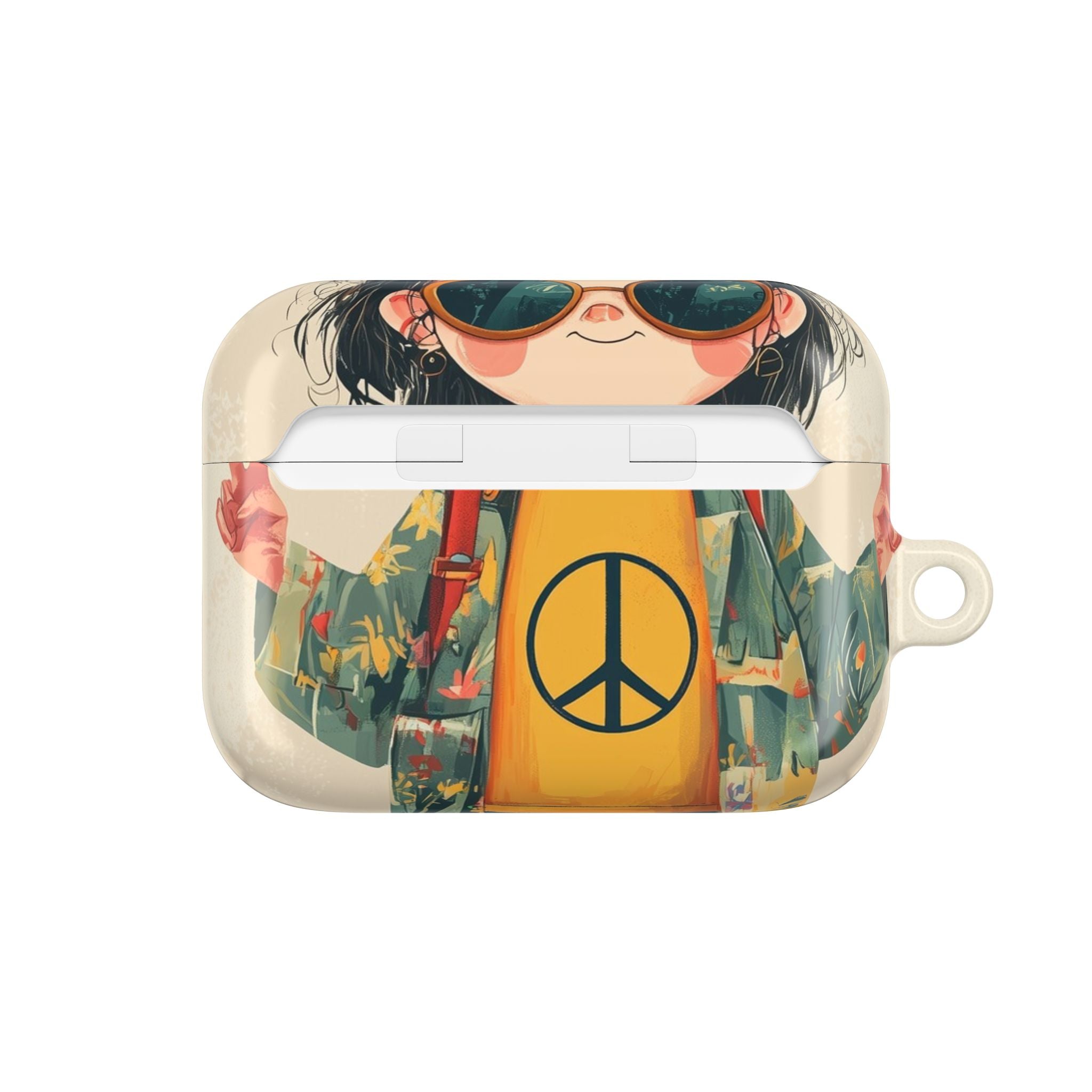 Peace Pigtails - AirPods Case