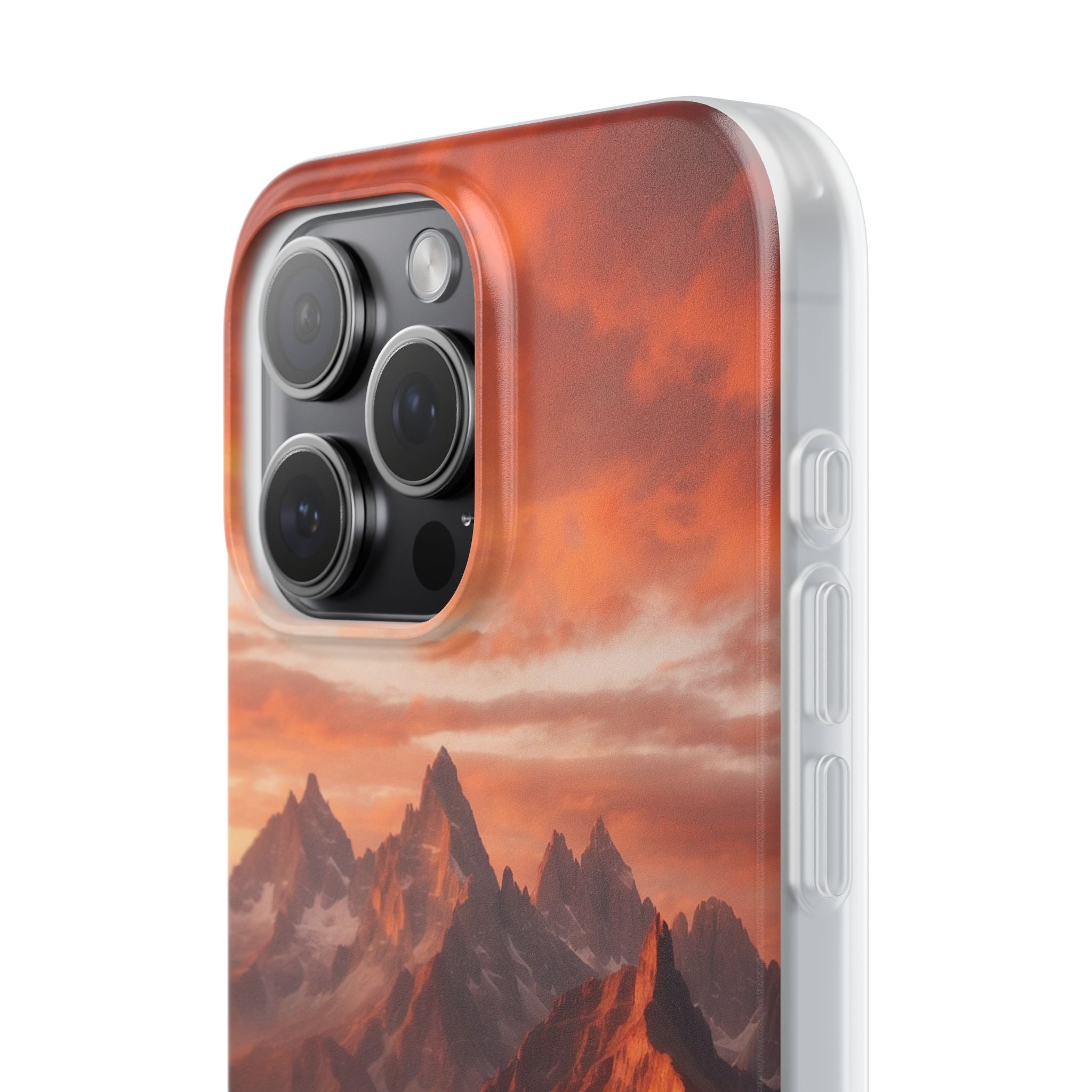 Jagged Glow iPhone 15 Pro Max Case - Soft