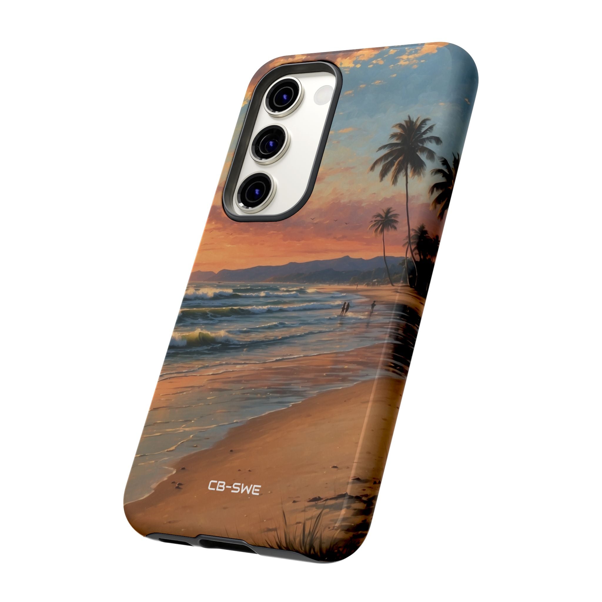 Golden Waves Embrace - Samsung Case