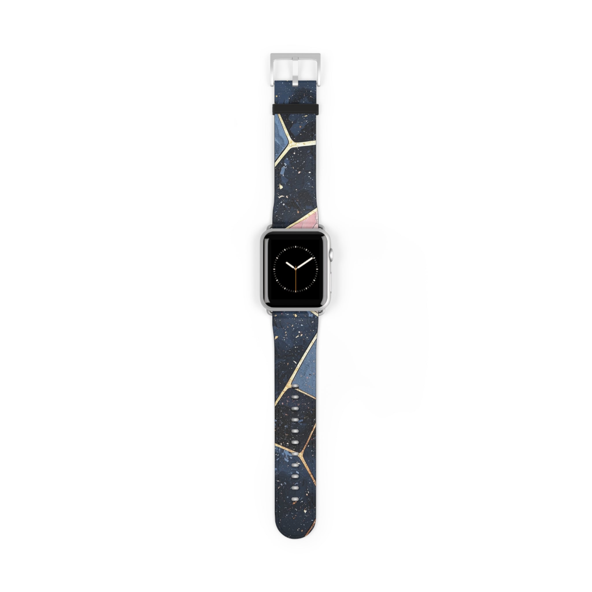 Golden Mosaic Navy - Watch Band
kultainen mosaiikki navy - ranneke