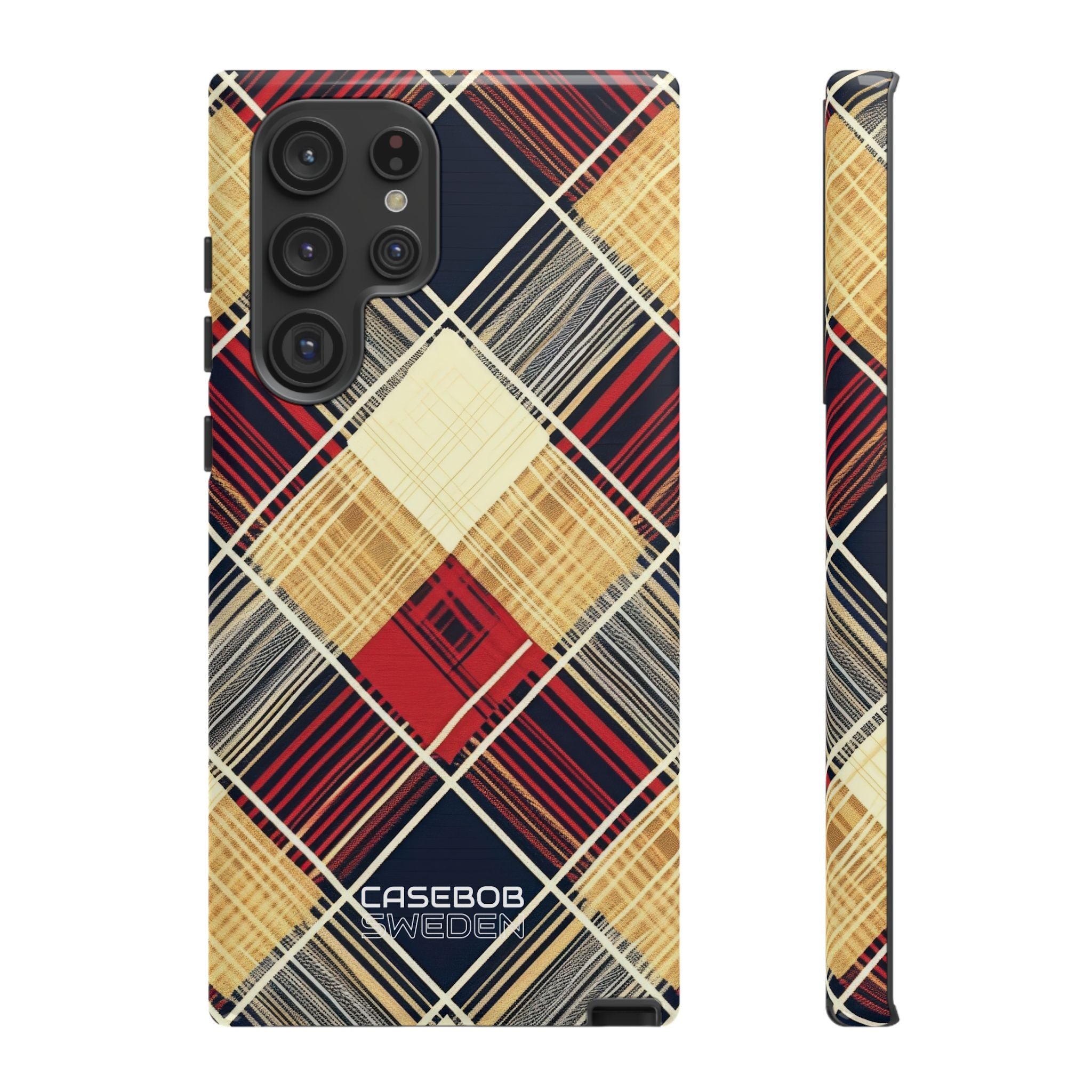 Plaid Diamond Tapestry Samsung S22 - Tough