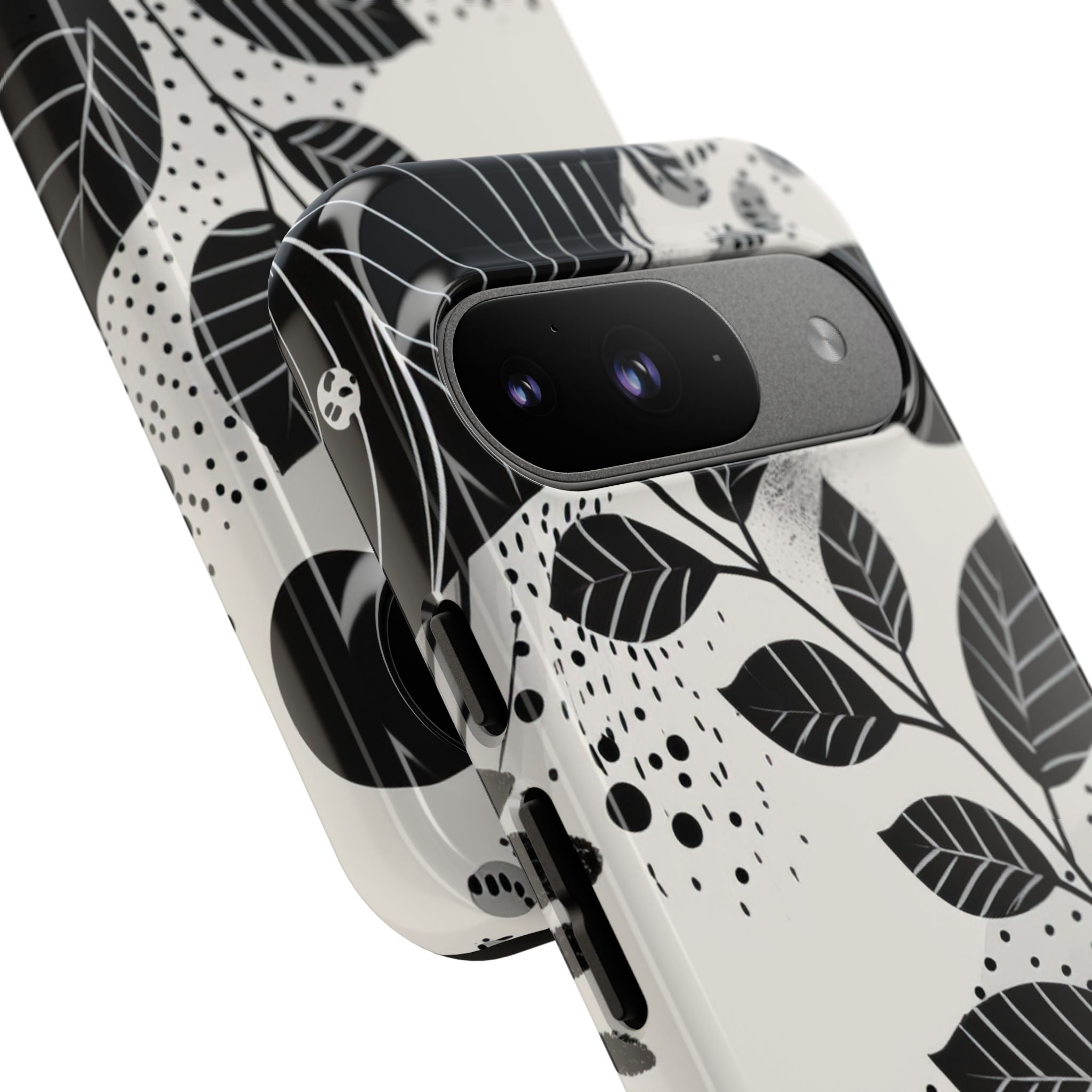 Ritmo di foglie monocromo Google Pixel 9 - Tough
