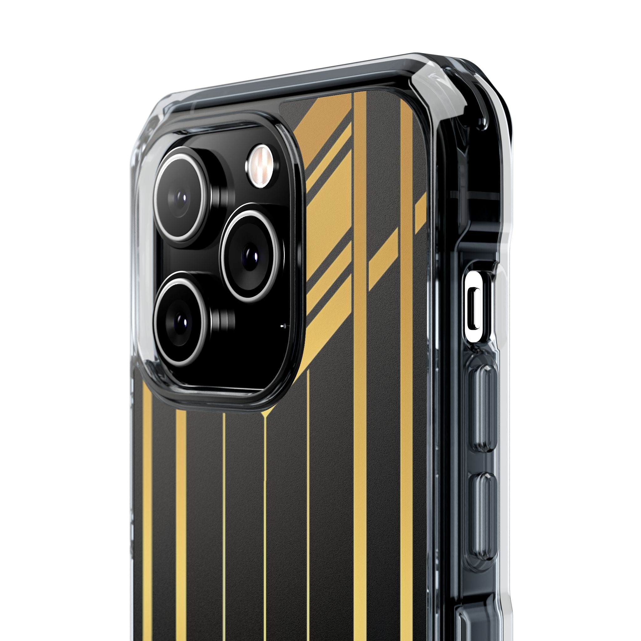 Gouden Geometrische Symfonie iPhone 14 - Impact Clear+