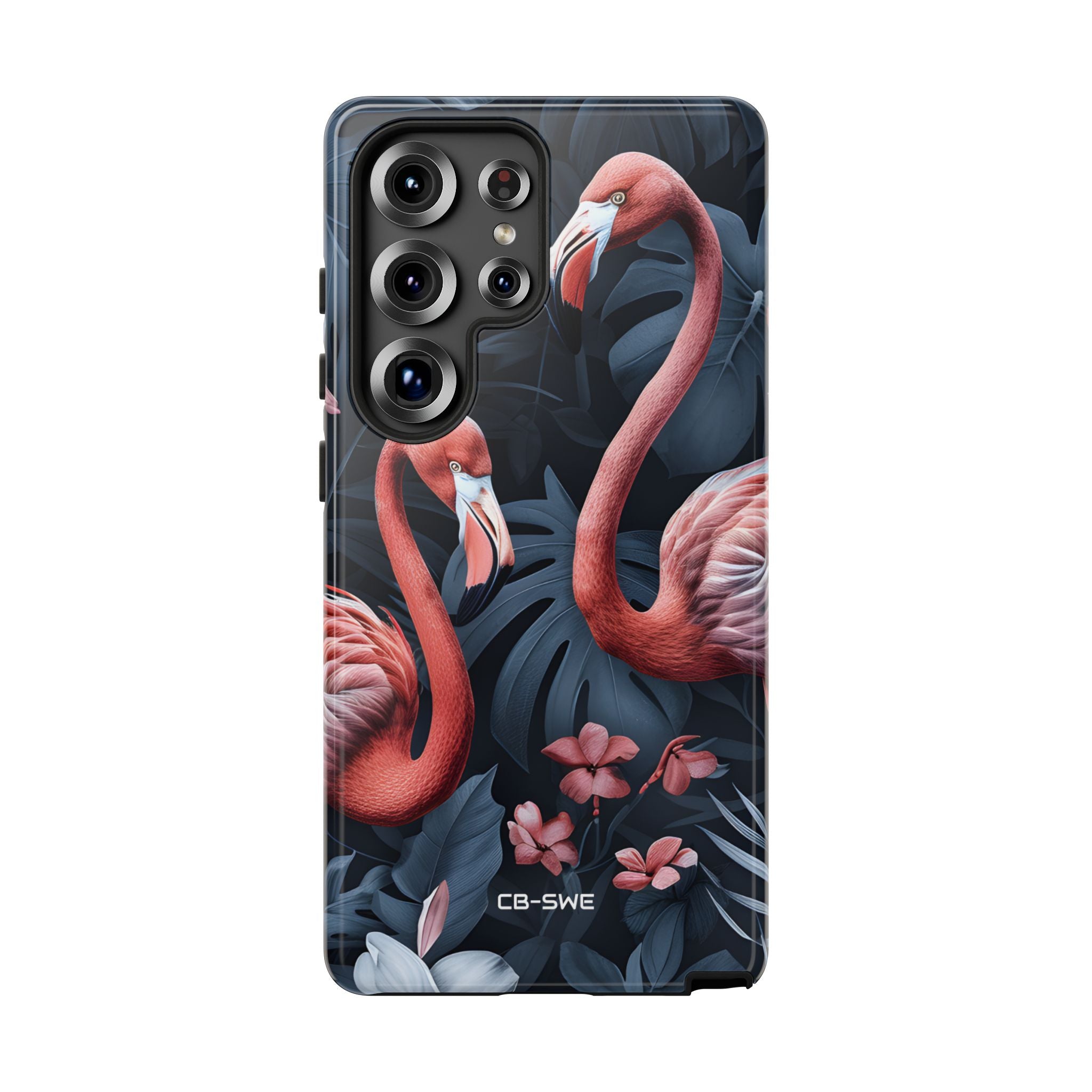 Flamingos Embrace Nature - Samsung Case