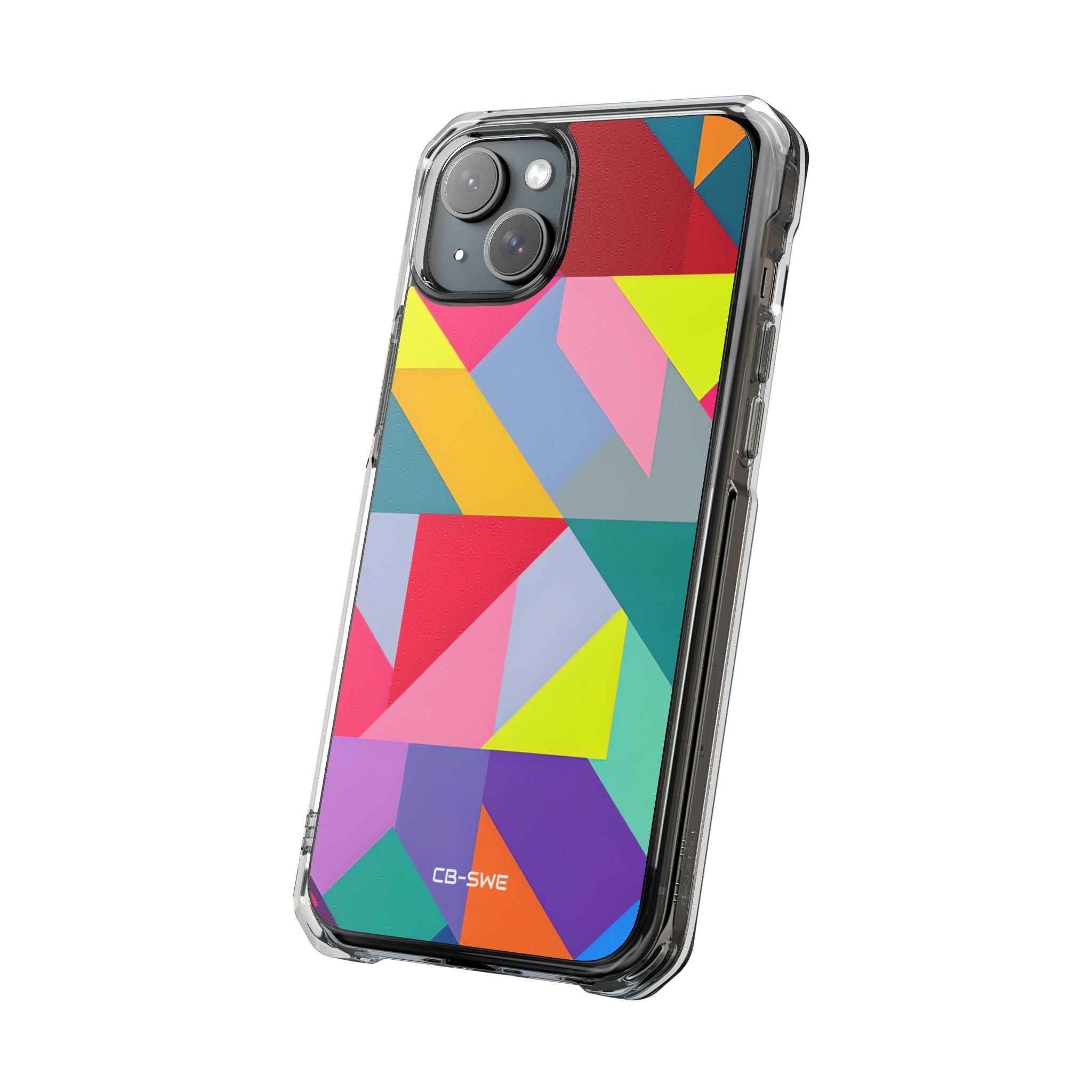 Dynamic Geometric Energy iPhone Case - Impact