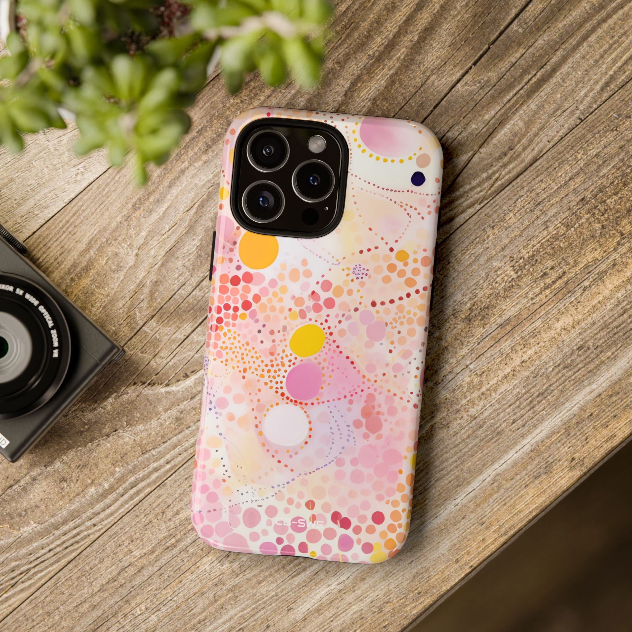 Bubbles Dance Light - iPhone Case