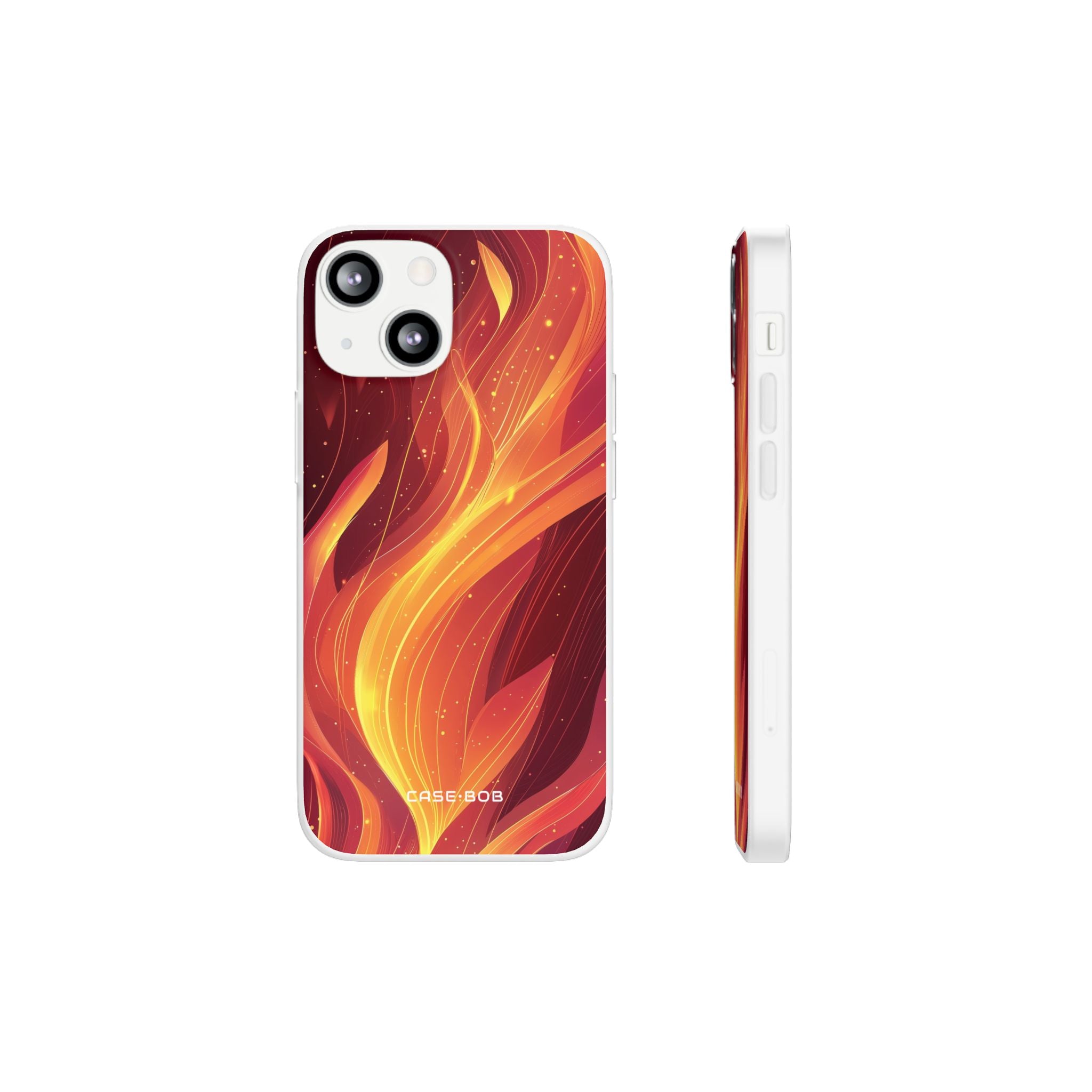 Flaming Flow iPhone 13 mini Case - Soft