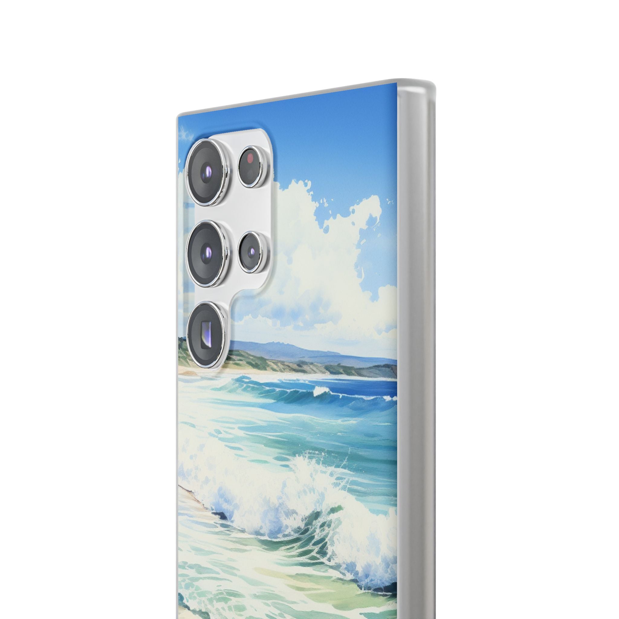 Foamy Wave Breeze Samsung S23 Ultra Case - Soft