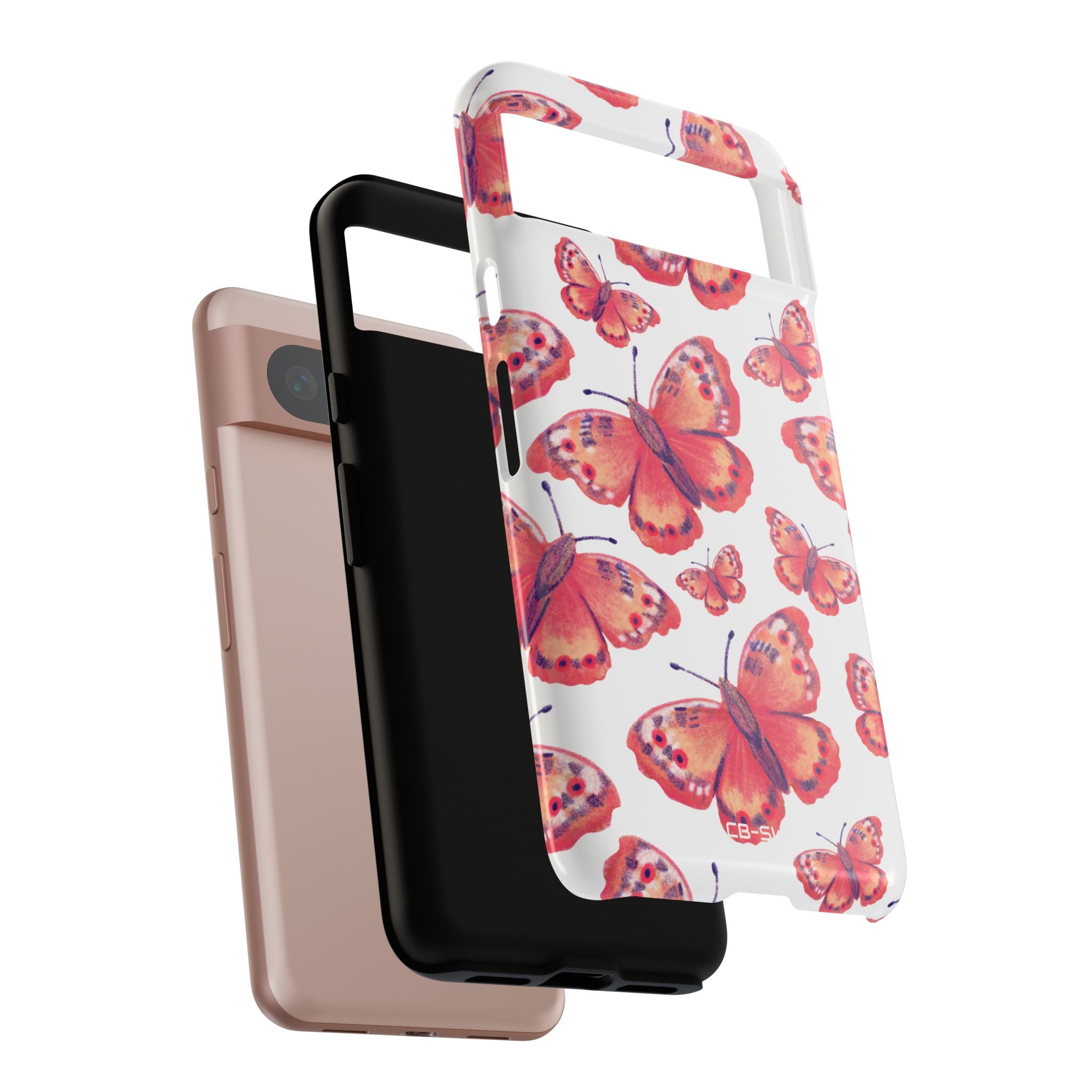 Vibrant Butterfly Dance - Google Pixel Case