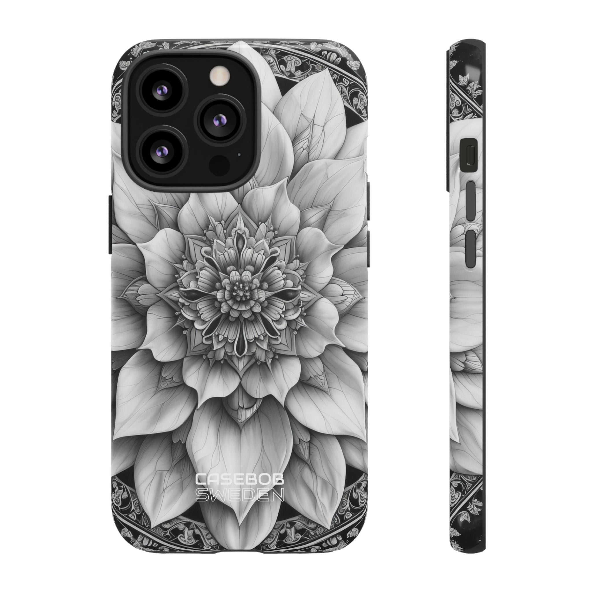 Cosmic Floral Mandala iPhone 13 - Tough