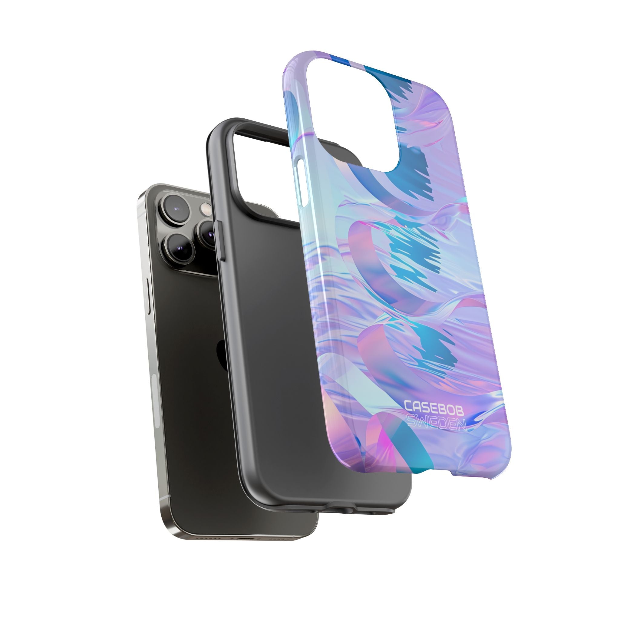 Iridescerende Stromende Golven iPhone 14 - Tough