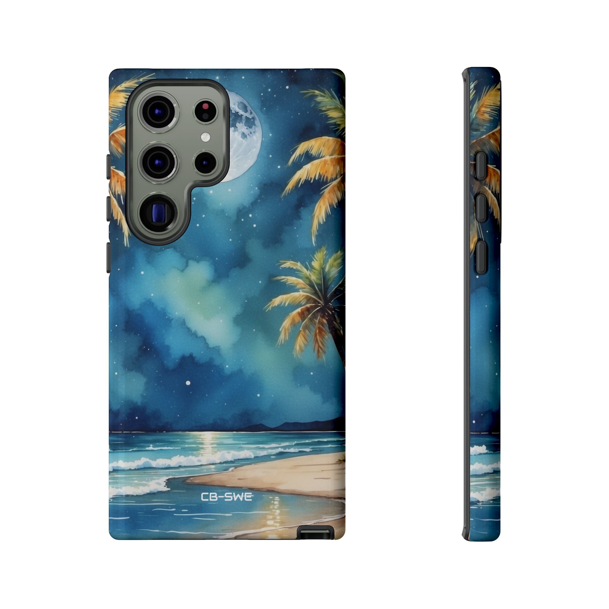 Moonlight Kisses Waves - Samsung Case
