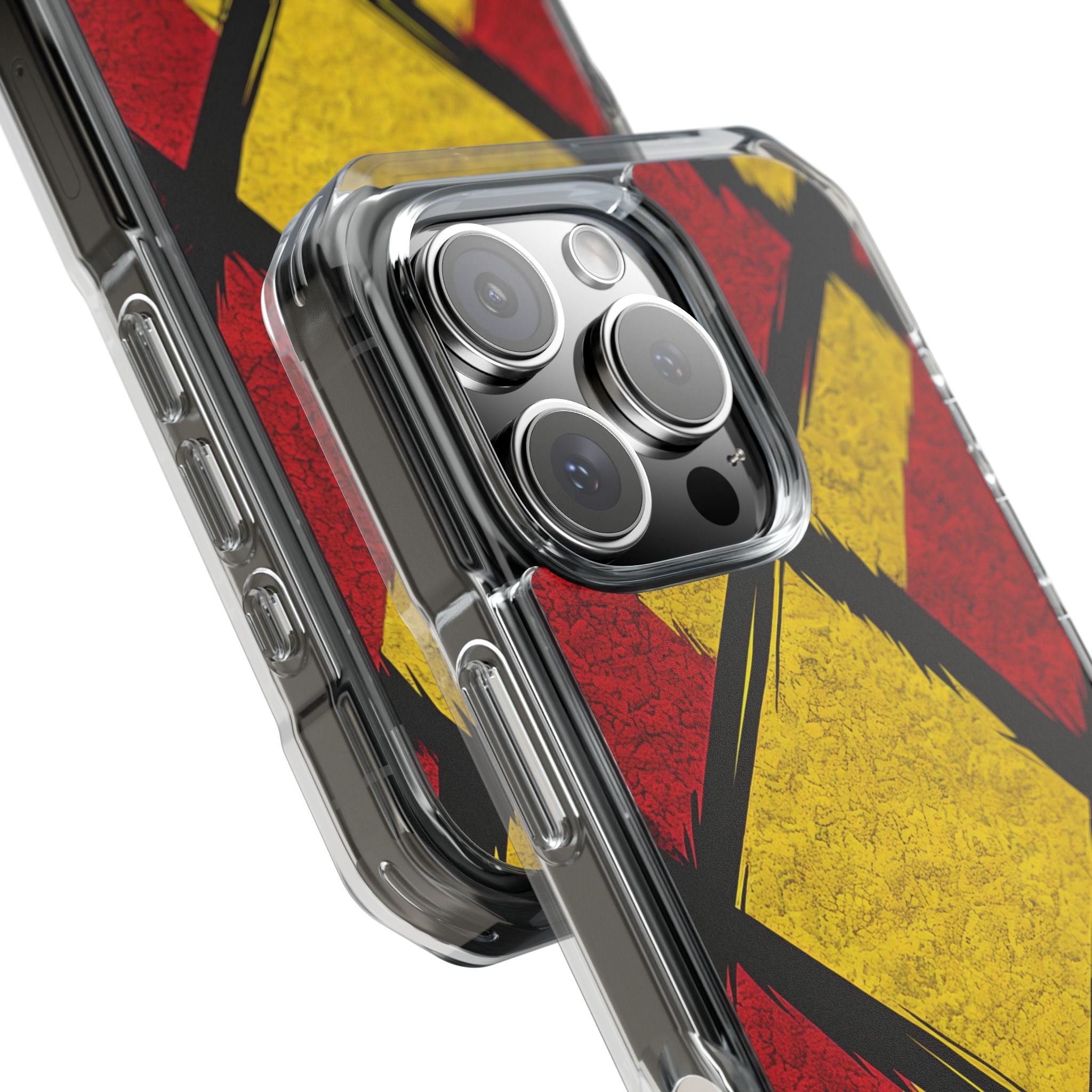 Dynamic Geometric Energy iPhone Case - Impact
