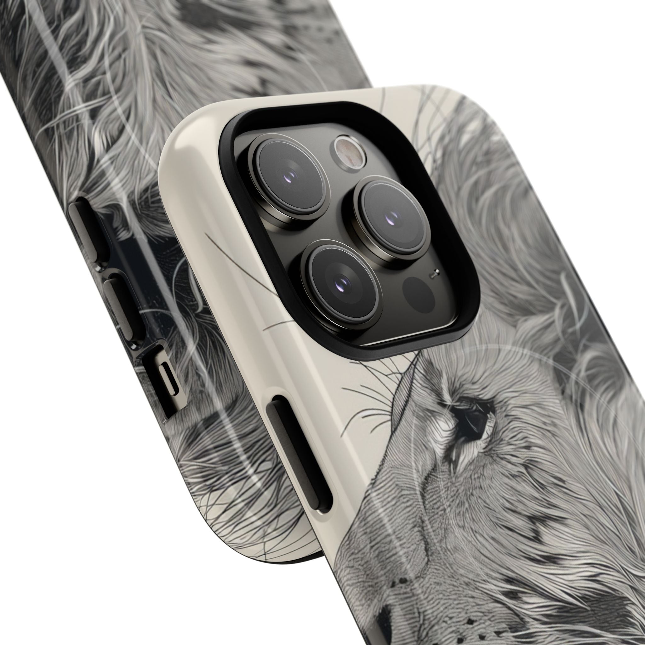 Majestic Lion Profile iPhone 14 - Tough+