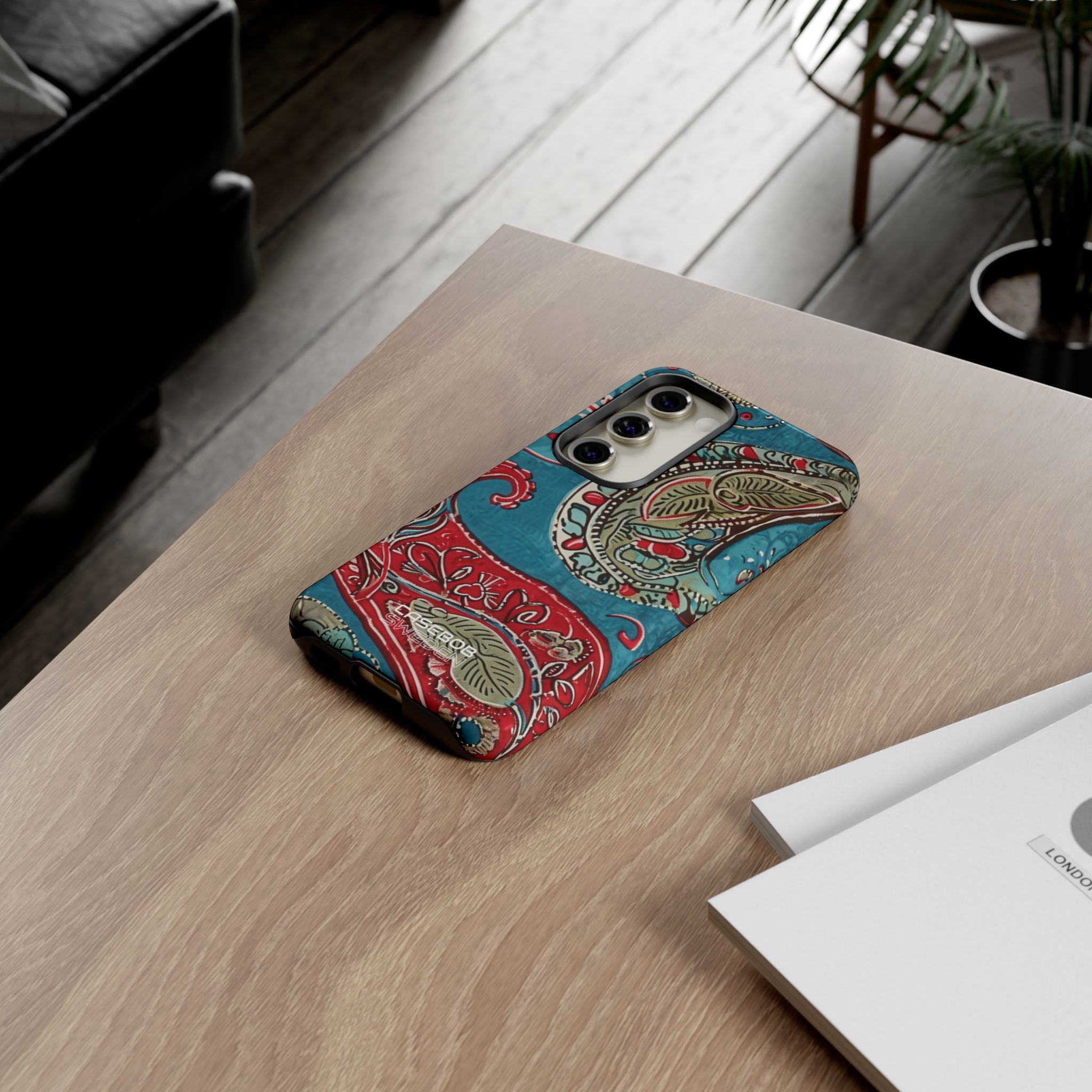 Paisley Floral Fusion Samsung S23 - Tough