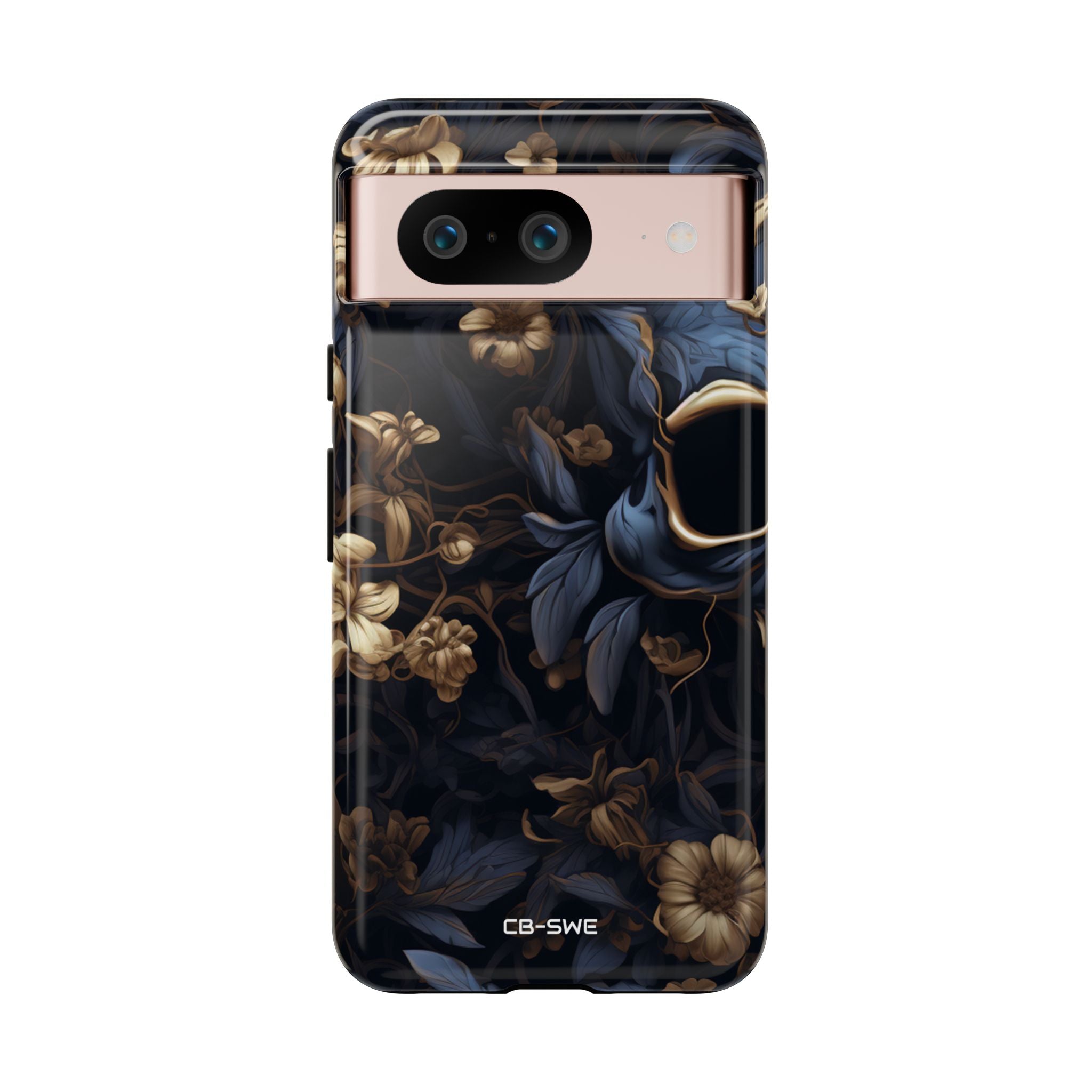 Gothic Floral Skull - Google Pixel Case
