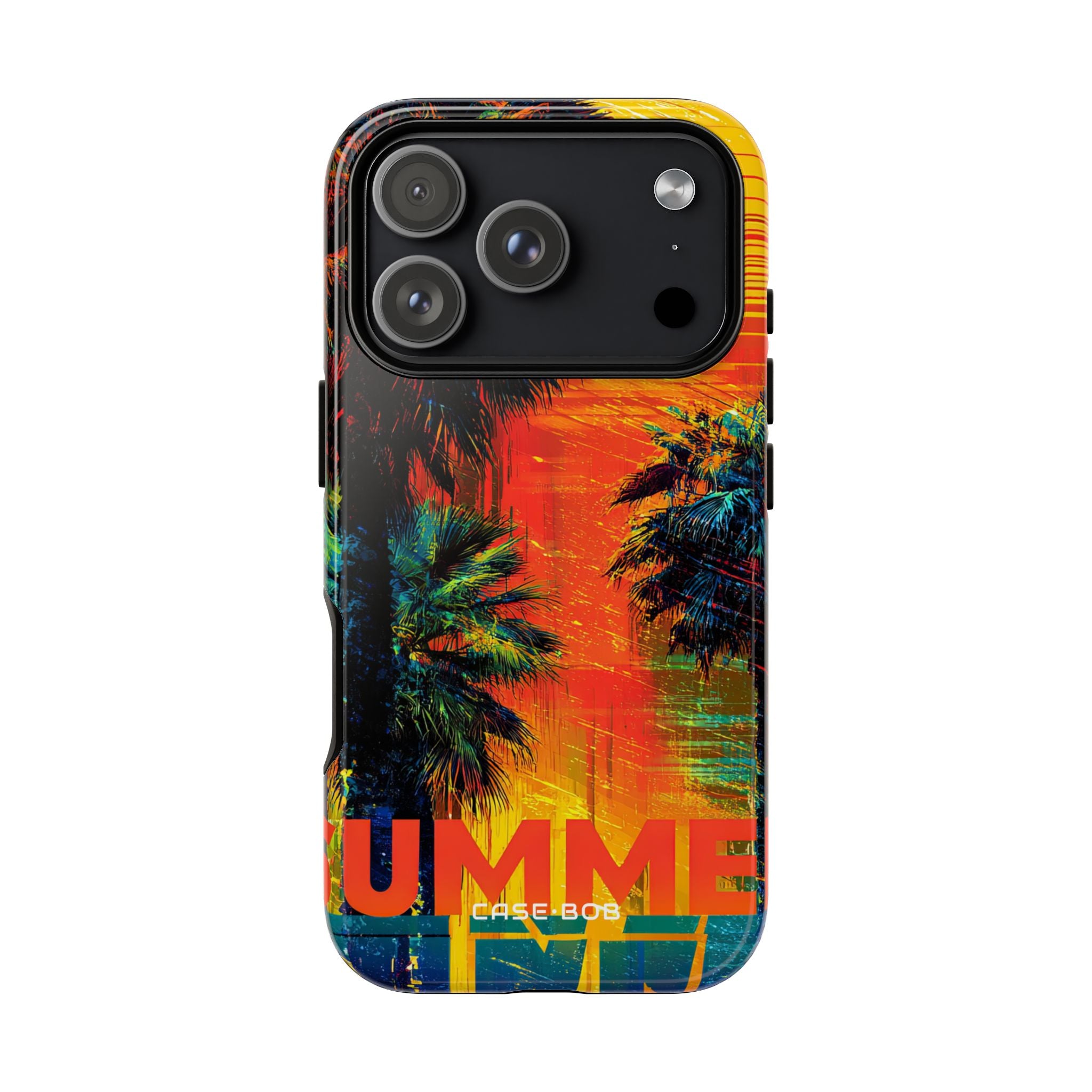 Tropical Sunburst iPhone 17 Pro Case - Tough