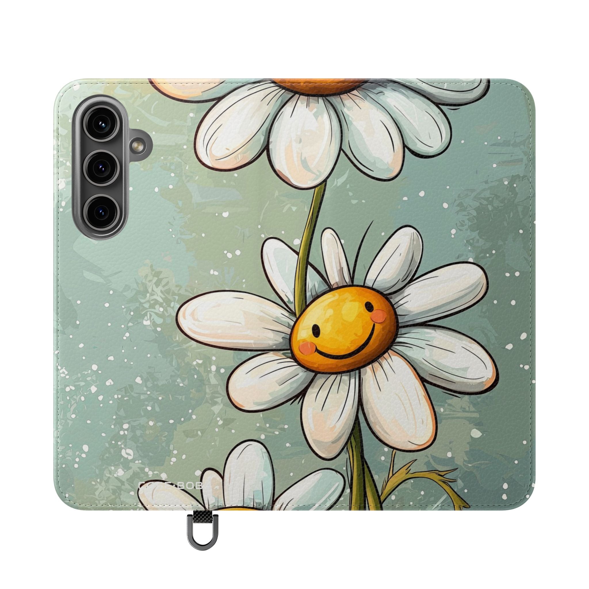 Smiling Daisies Burst - Samsung S24 Plus Case - Wallet