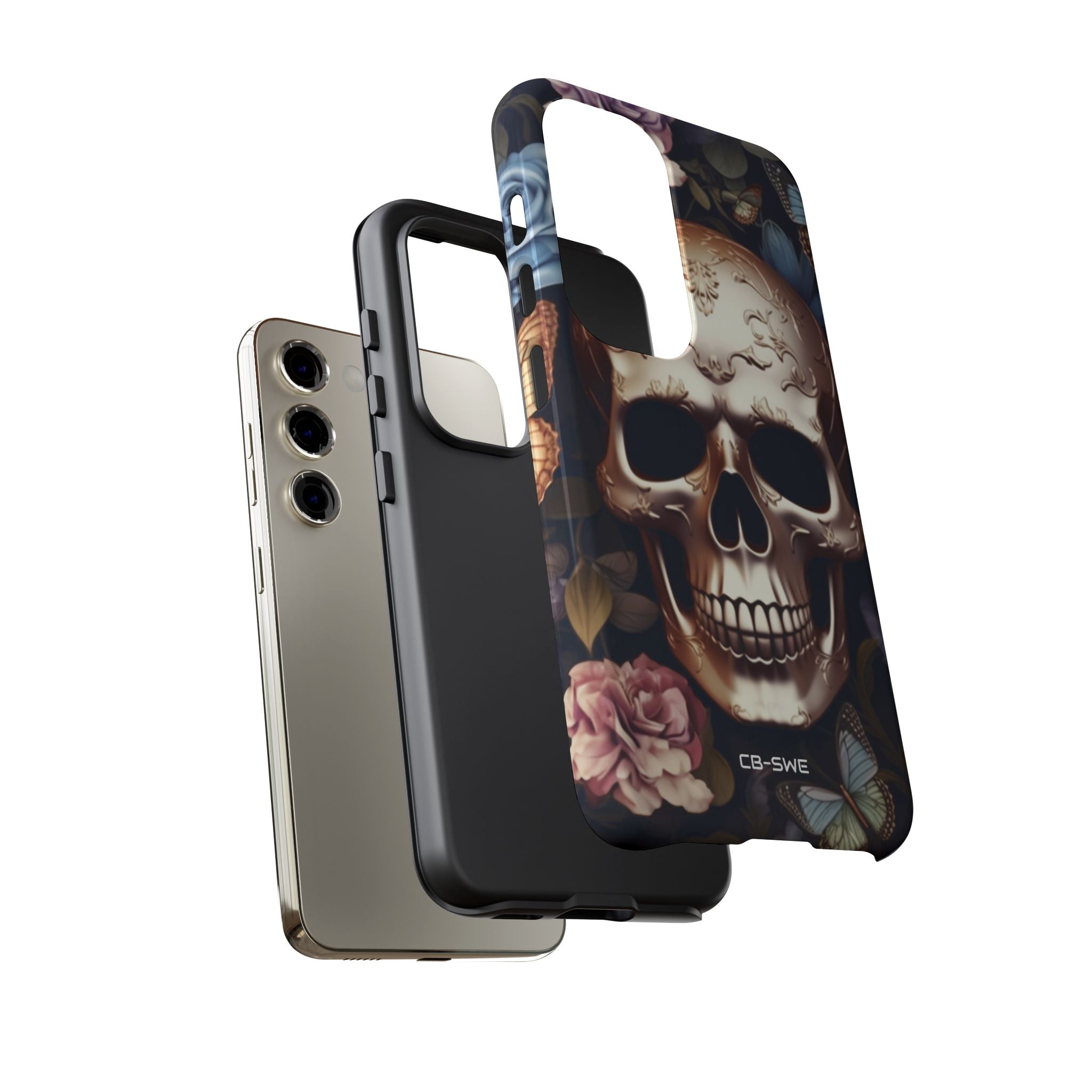 Skull Among Blossoms - Samsung Case