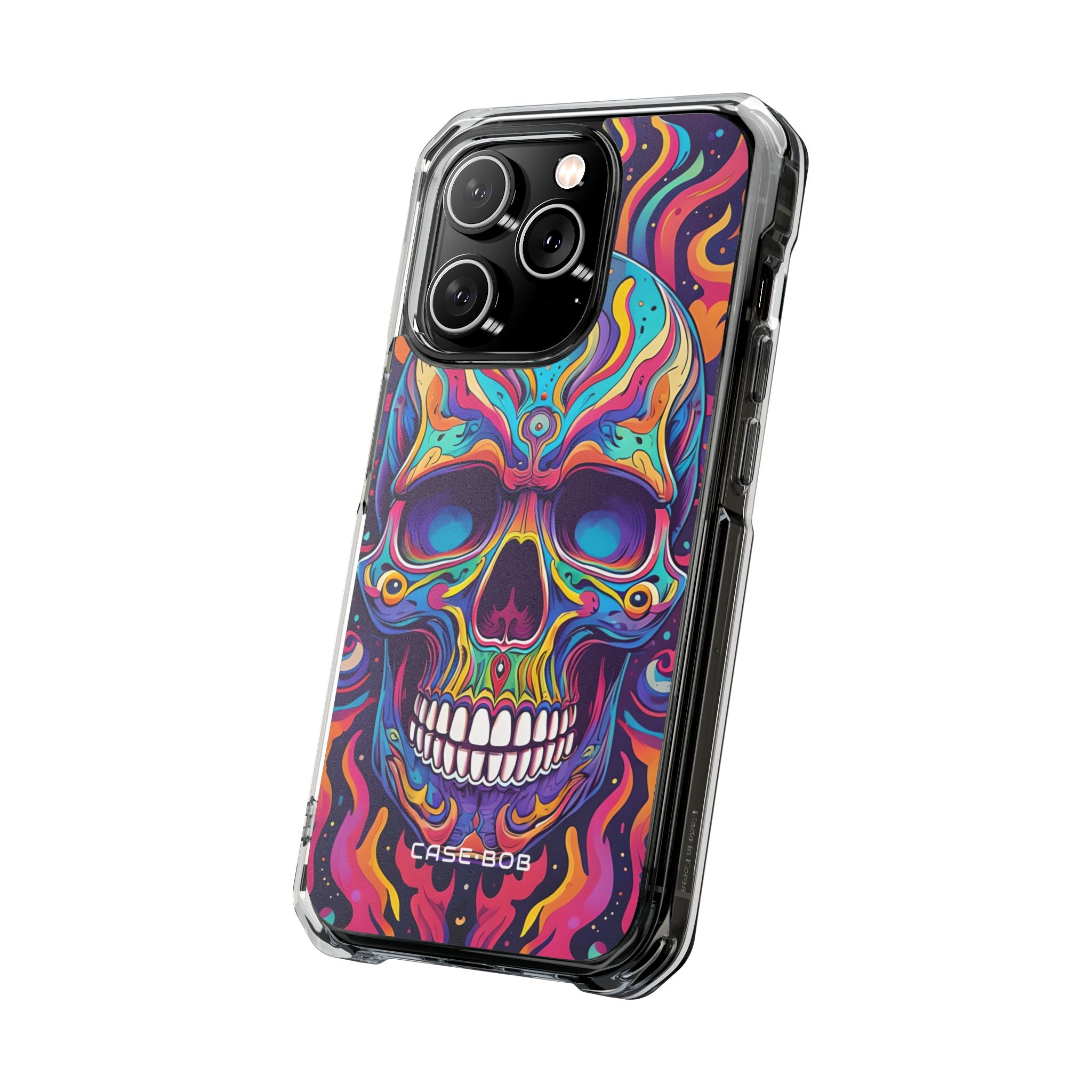 Flaming Skull iPhone 14 Pro Case - Impact