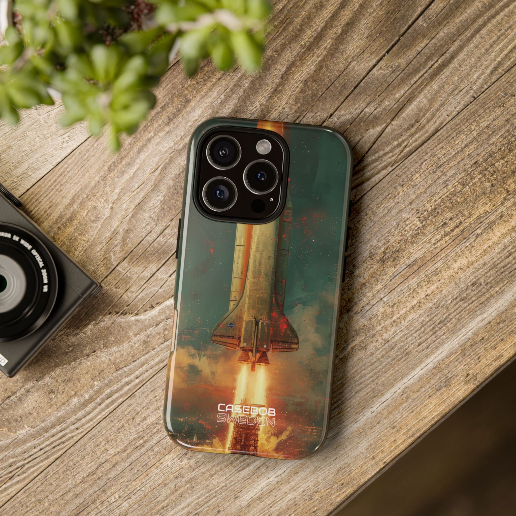 Cosmic Shuttle Ascent iPhone 16 - Tough
