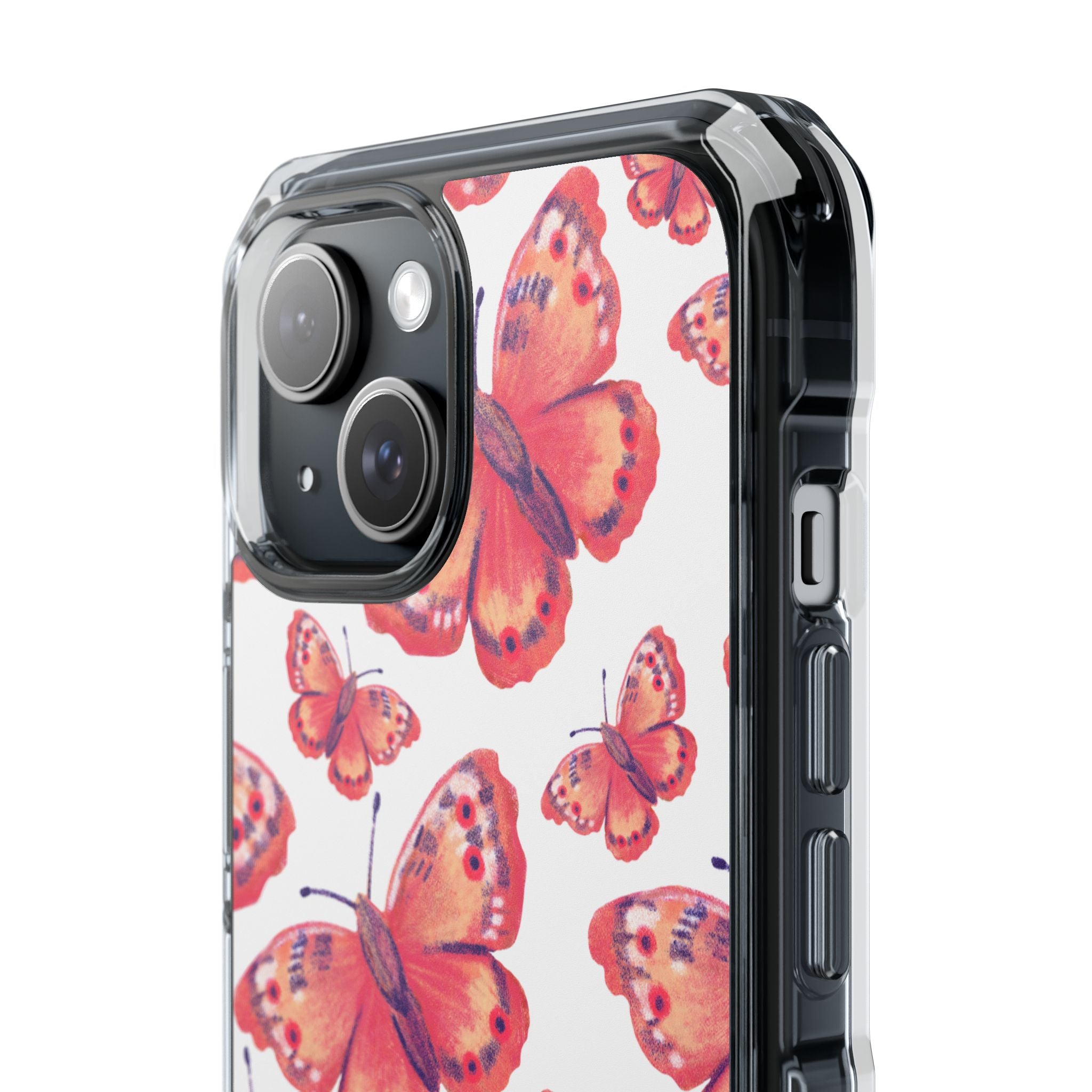 Vibrant Butterfly Dance iPhone Case - Impact