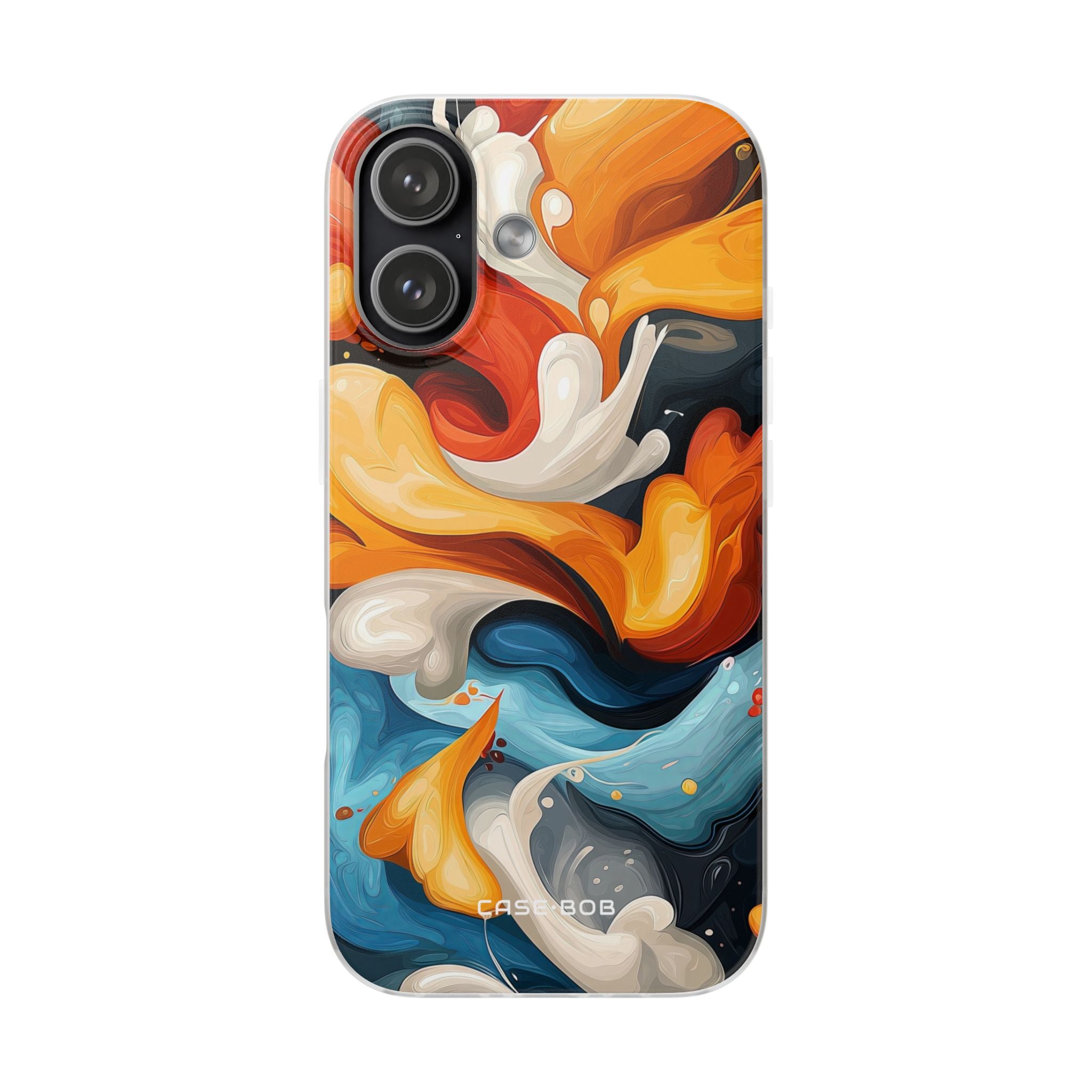 Crimson Ribbon iPhone 17 Case - Soft