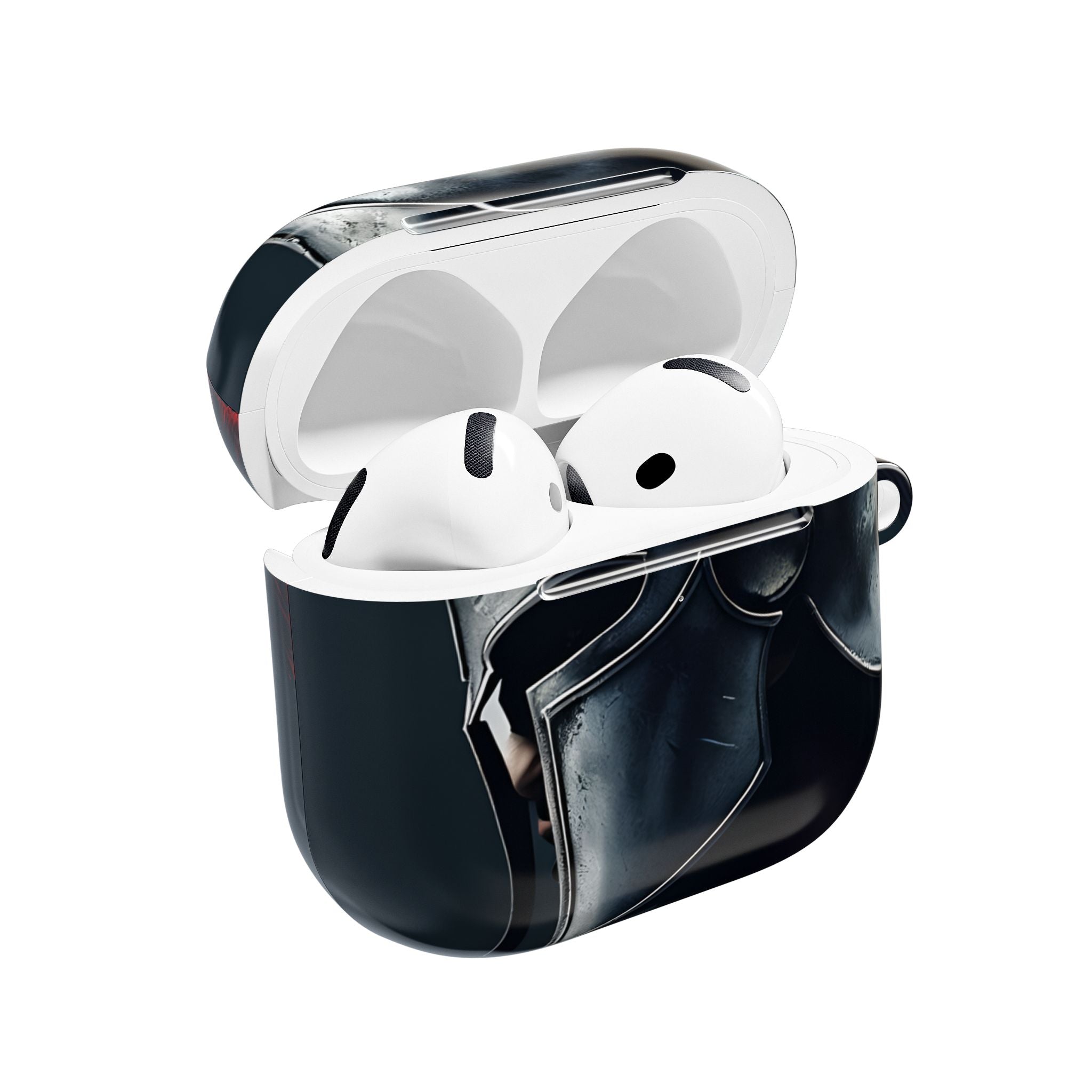 Silver Spartan - AirPods Case