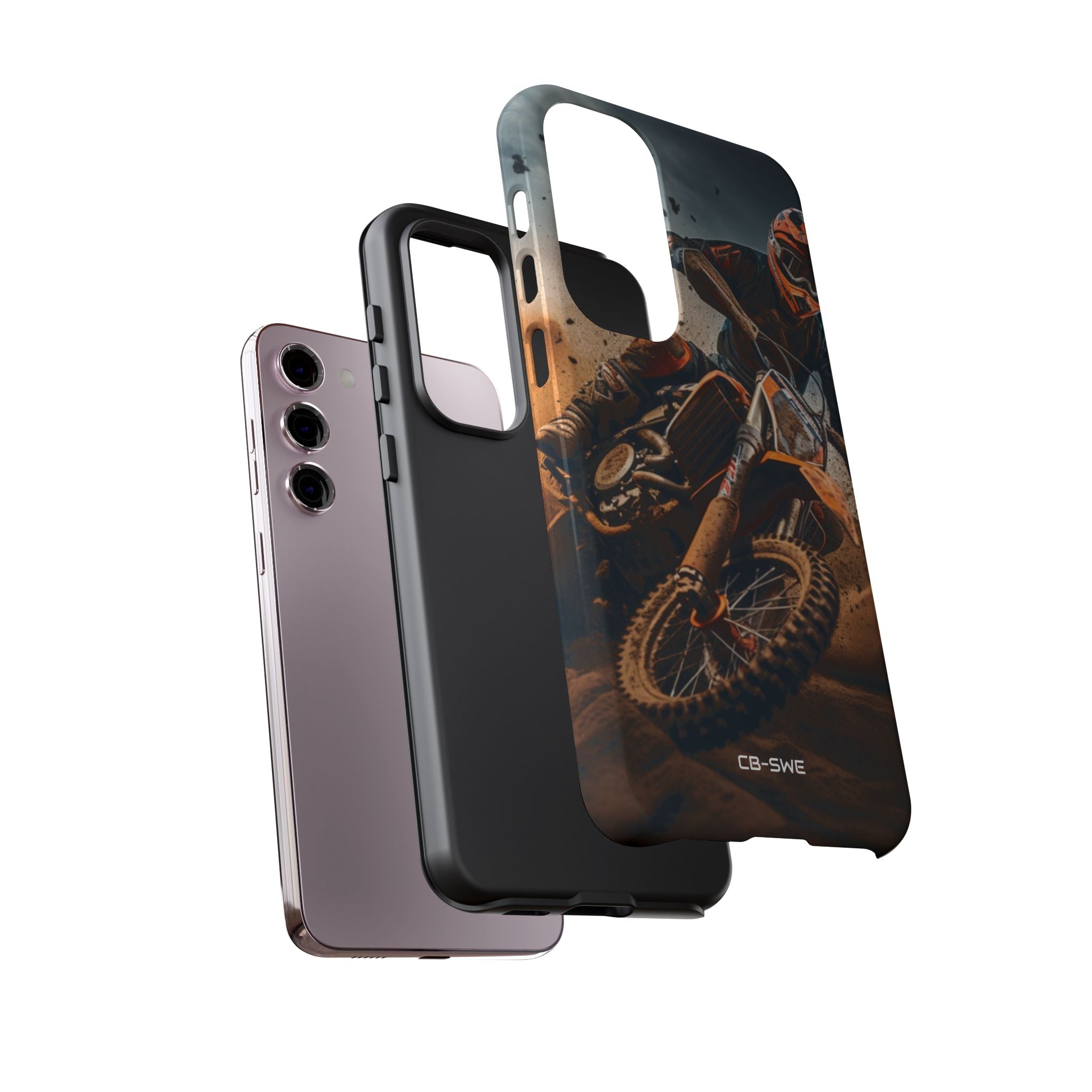 Rider Amidst Desert Fury - Samsung Case