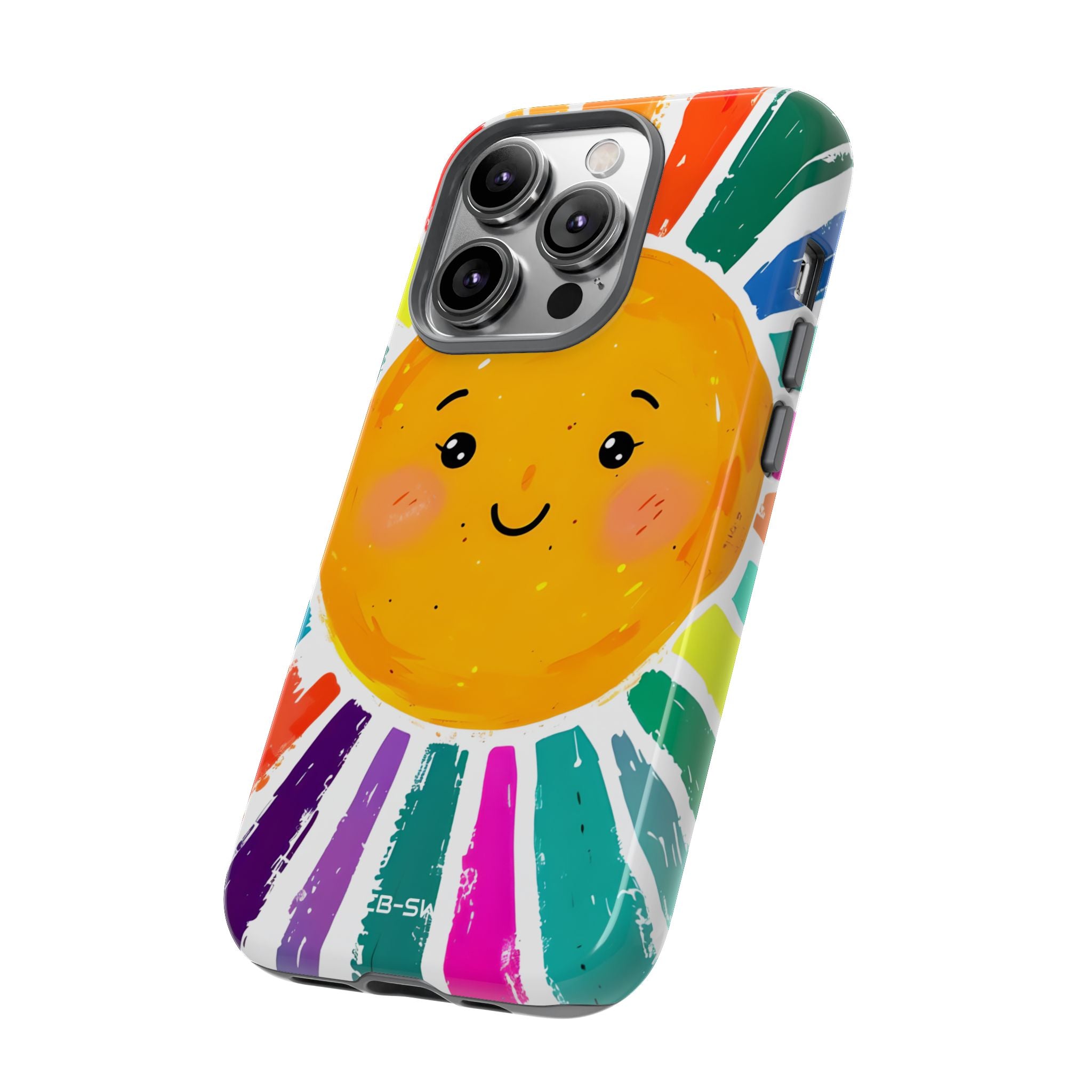 Radiant Smiling Sun - iPhone Case