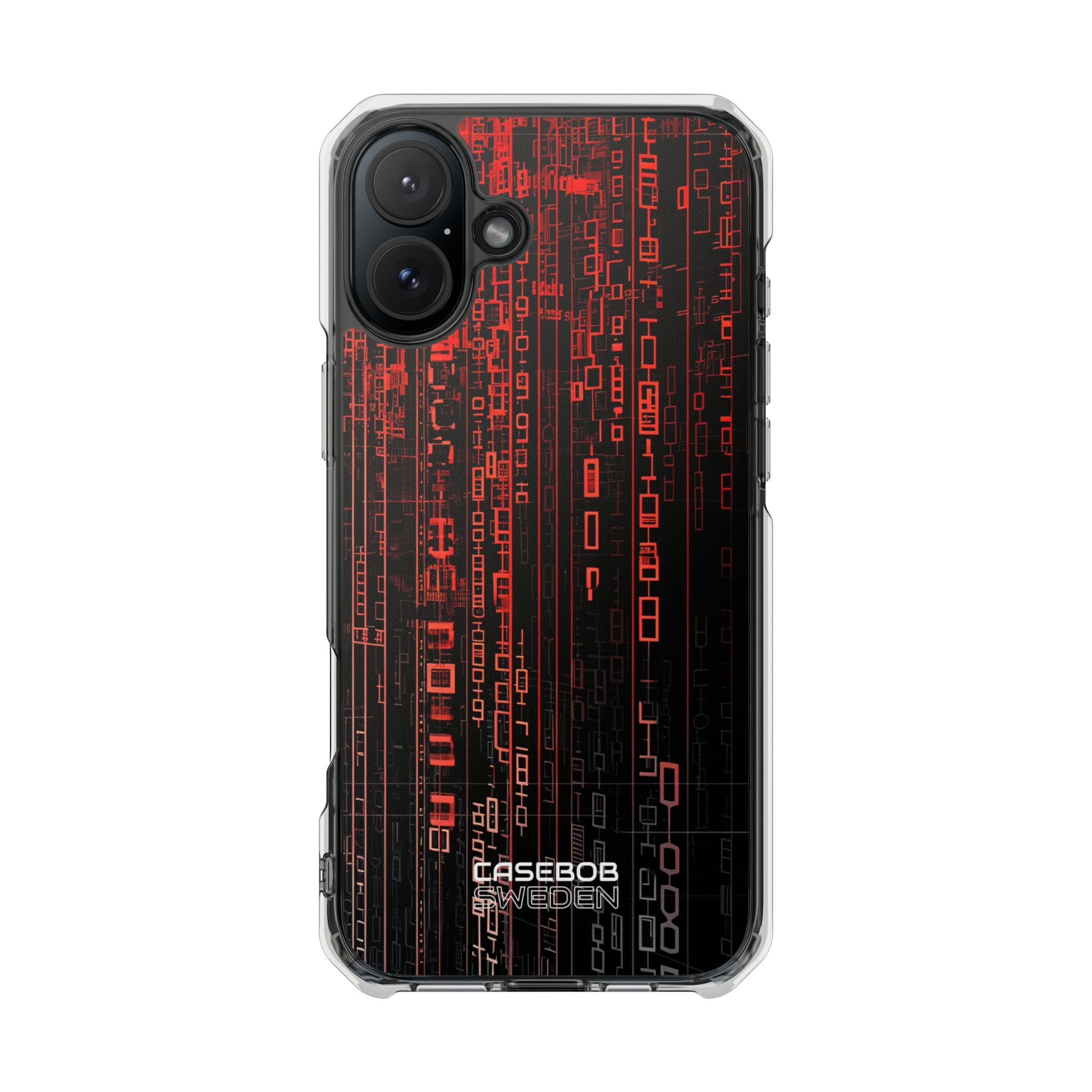 Neon Circuit Dreams iPhone 16 - Impact Clear+