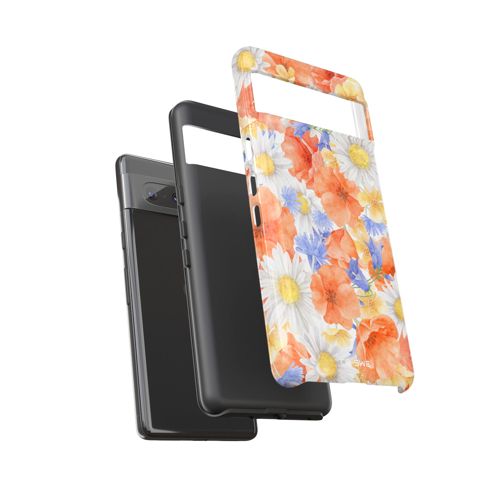 Watercolor Floral Harmony - Google Pixel Case