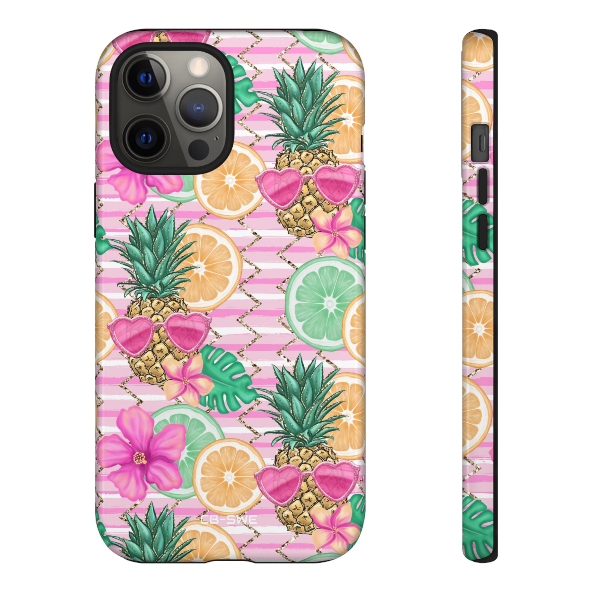 Tropical Fruits Dance - iPhone Case
