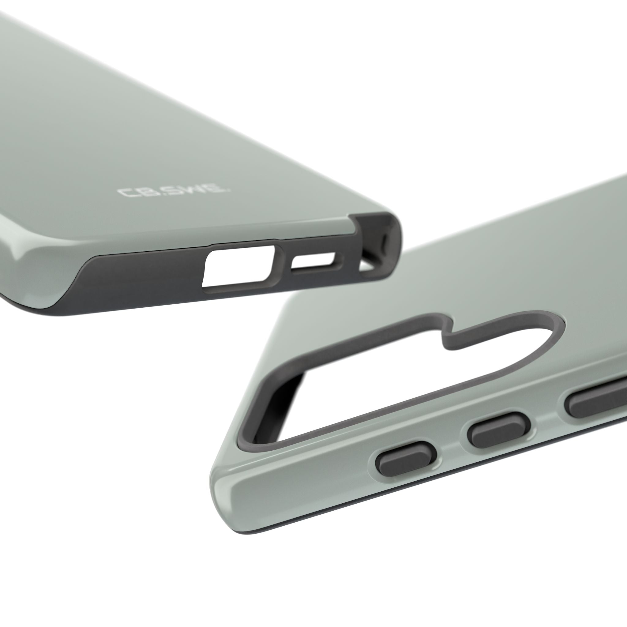 Ash Grey Samsung Case - Tough