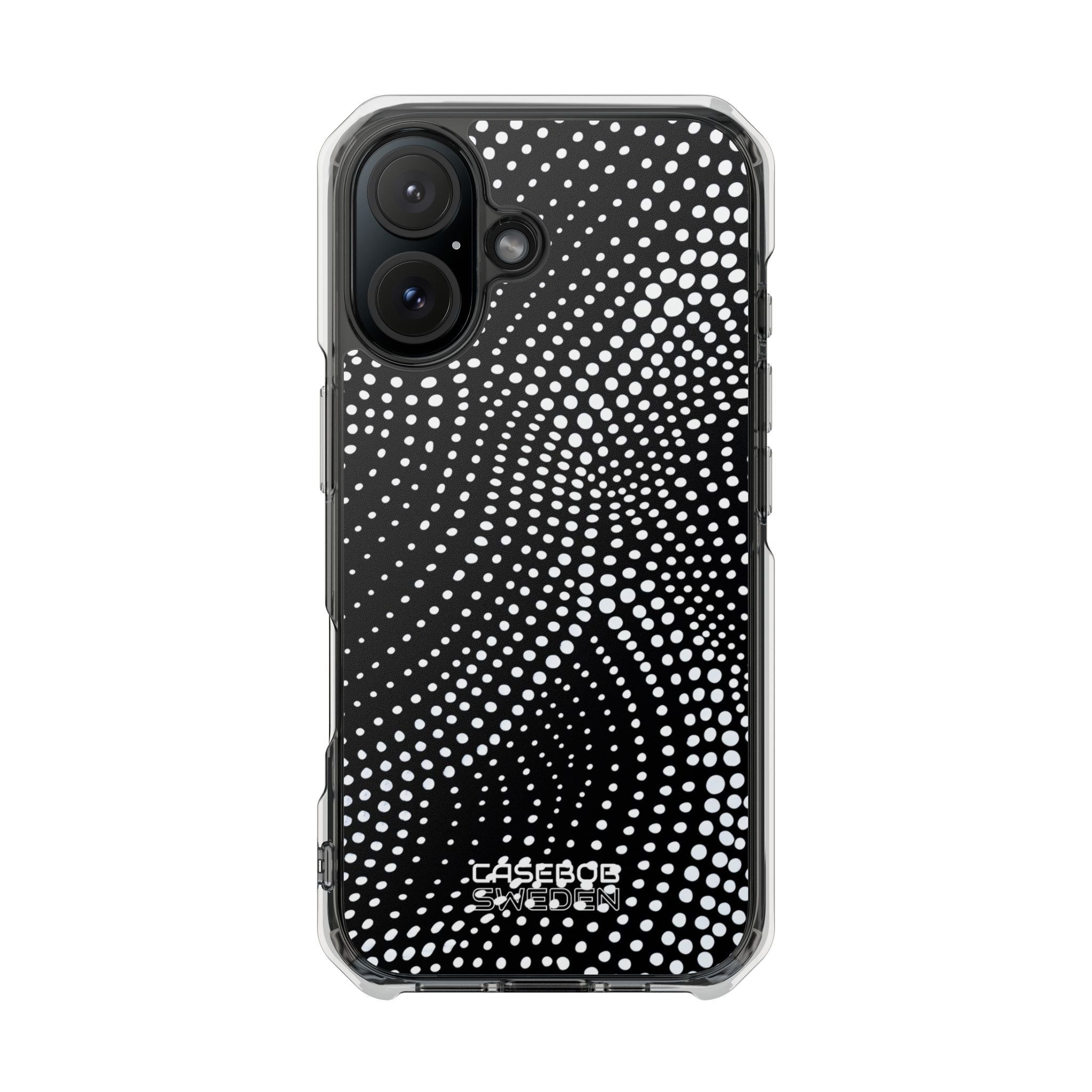Waves of Dots iPhone 16 - Impact Clear+