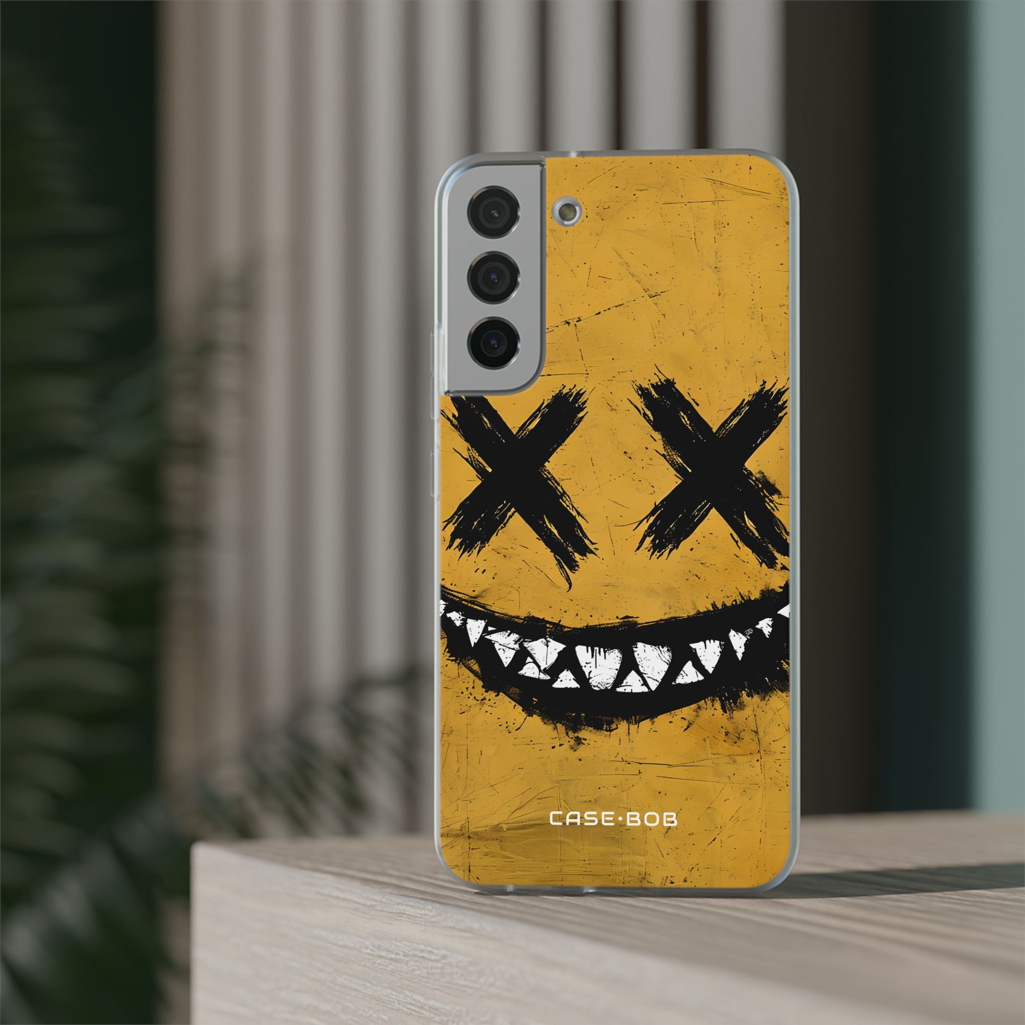 Jagged Smile Yellow Samsung S22 Plus Case - Soft