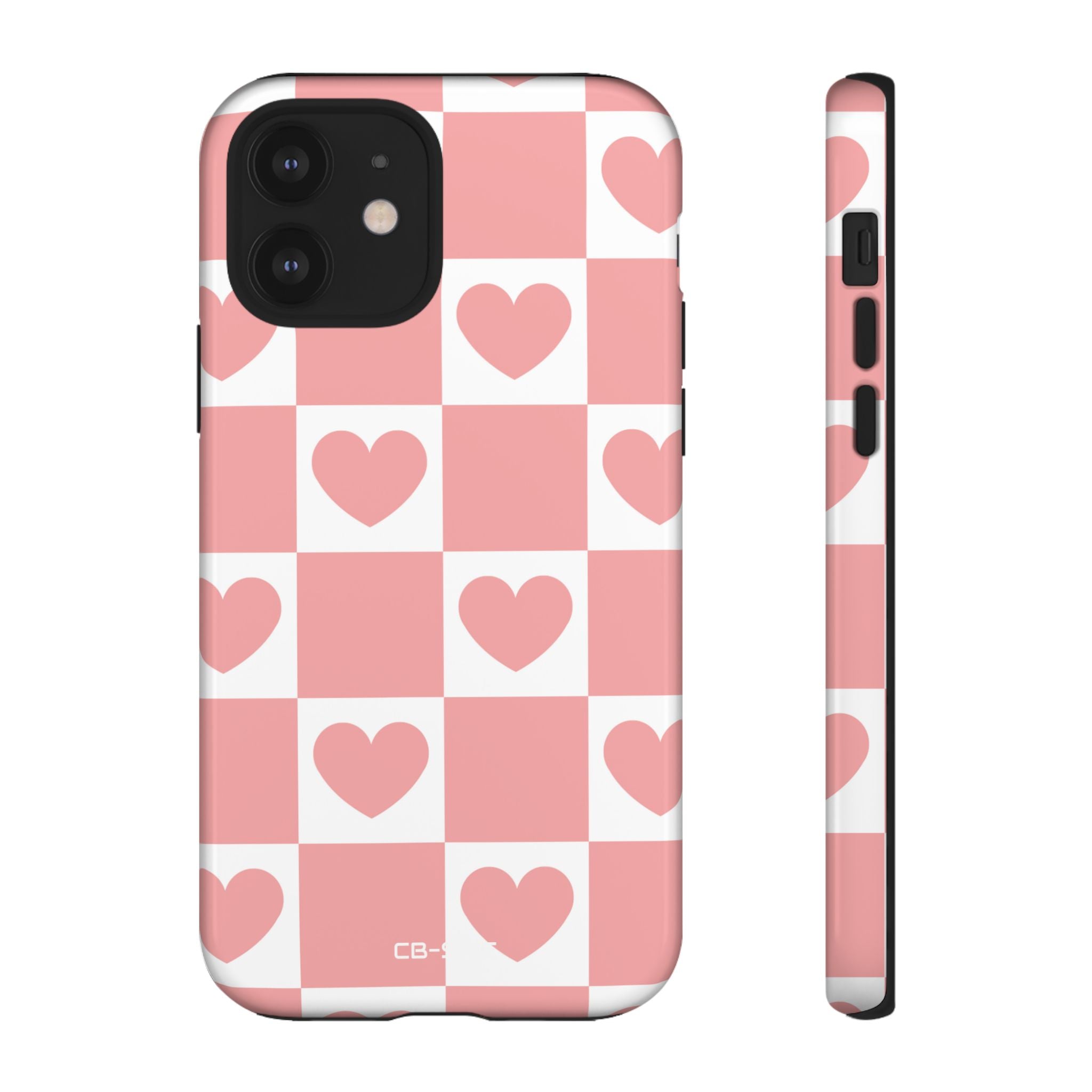 Love Checkered Harmony - iPhone Case