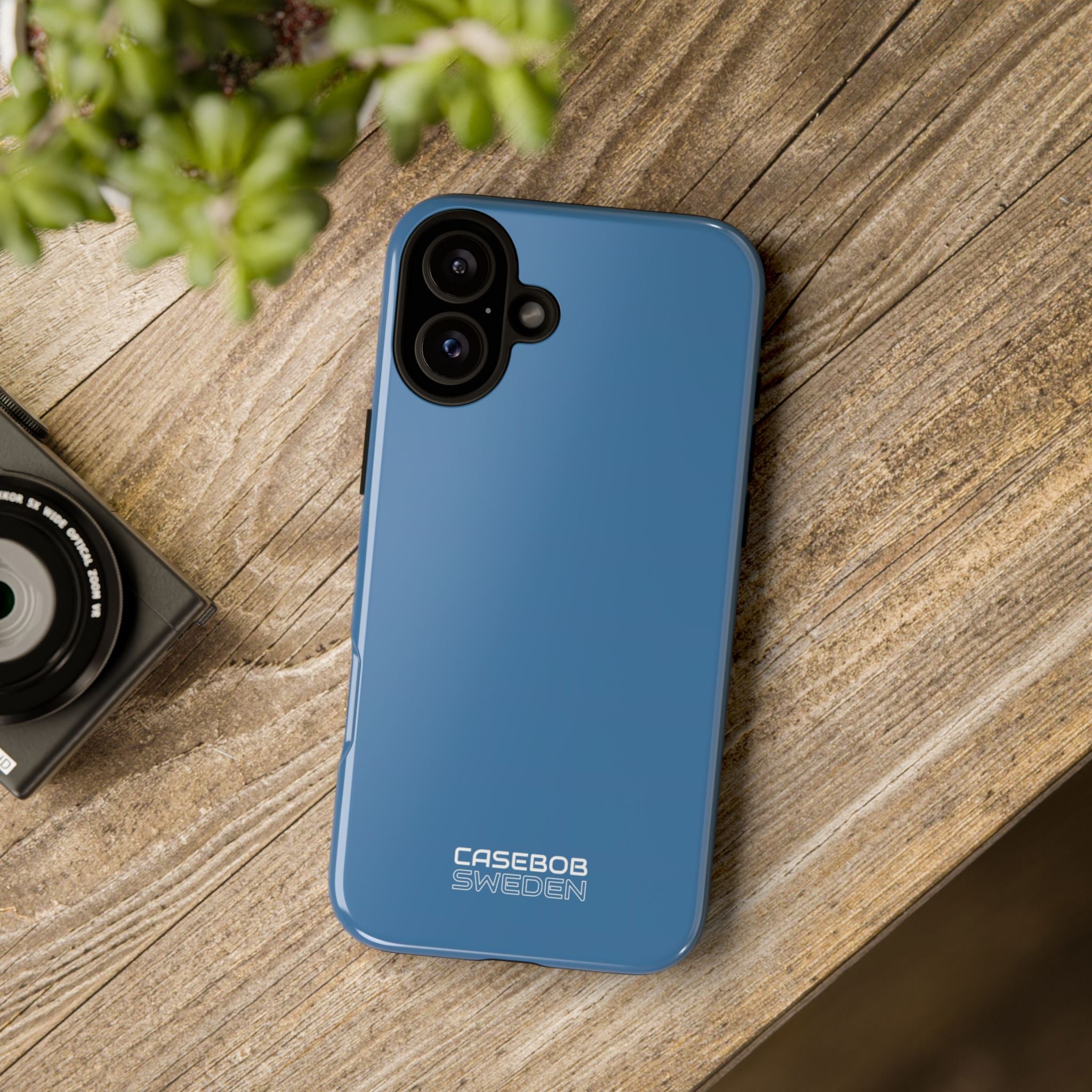 Steel Blue iPhone 16 - Tough