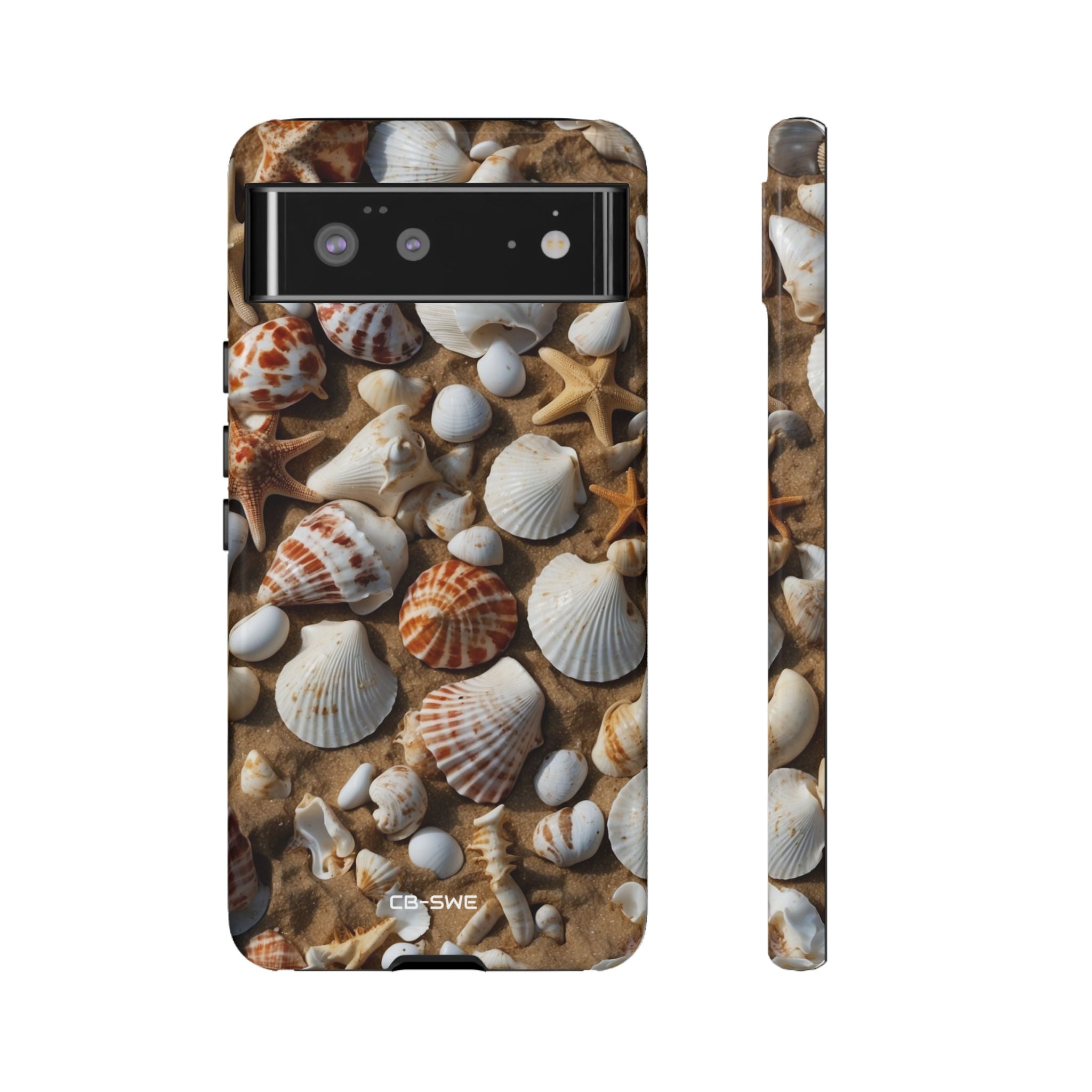 Seashells Embrace Shore - Google Pixel Case