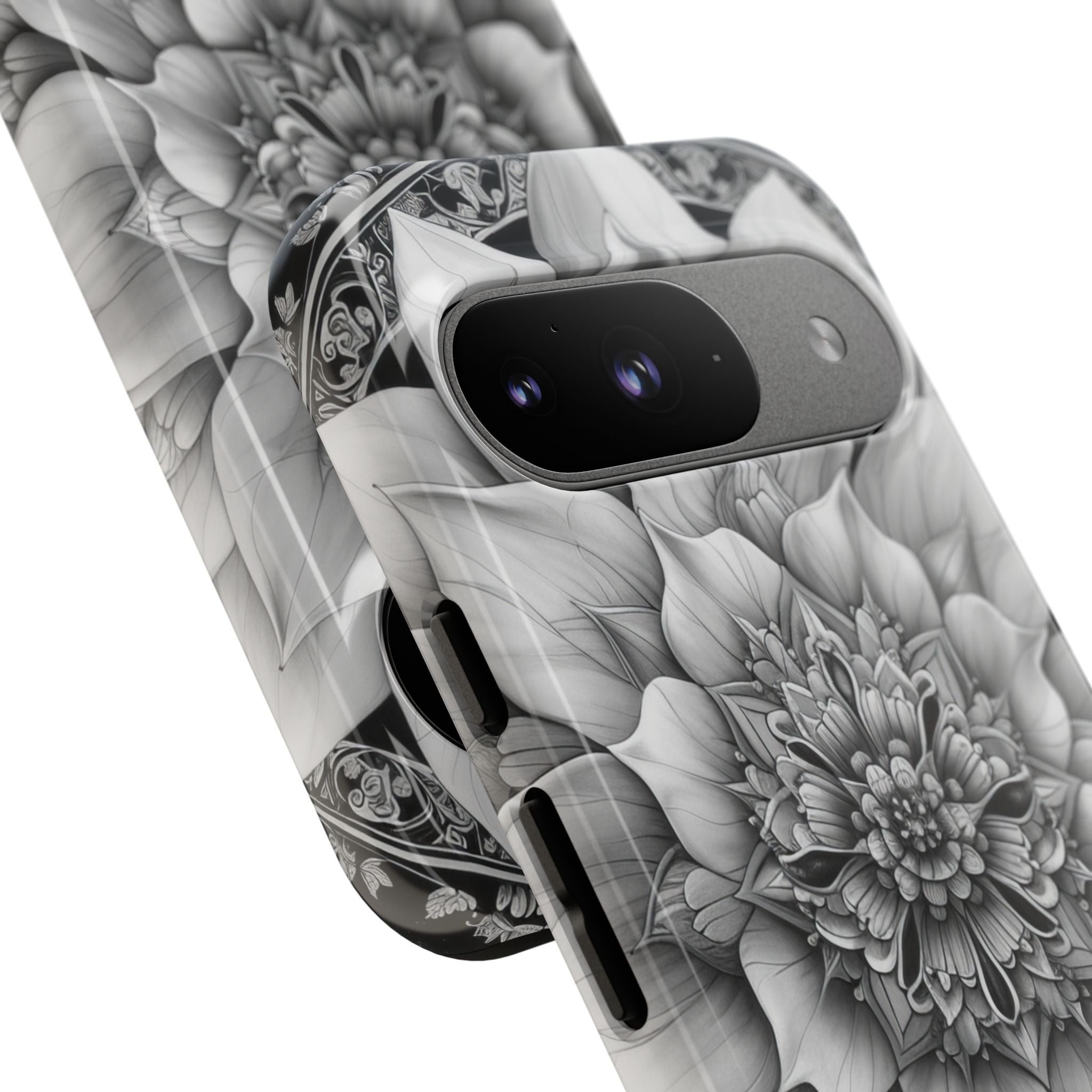 Cosmic Floral Mandala Google Pixel 9 - Tough