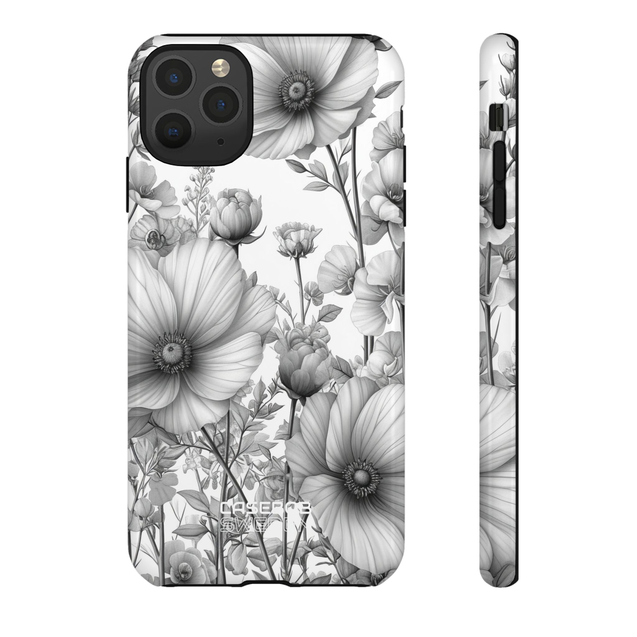 Vintage Floral Etching iPhone 11 - Tough