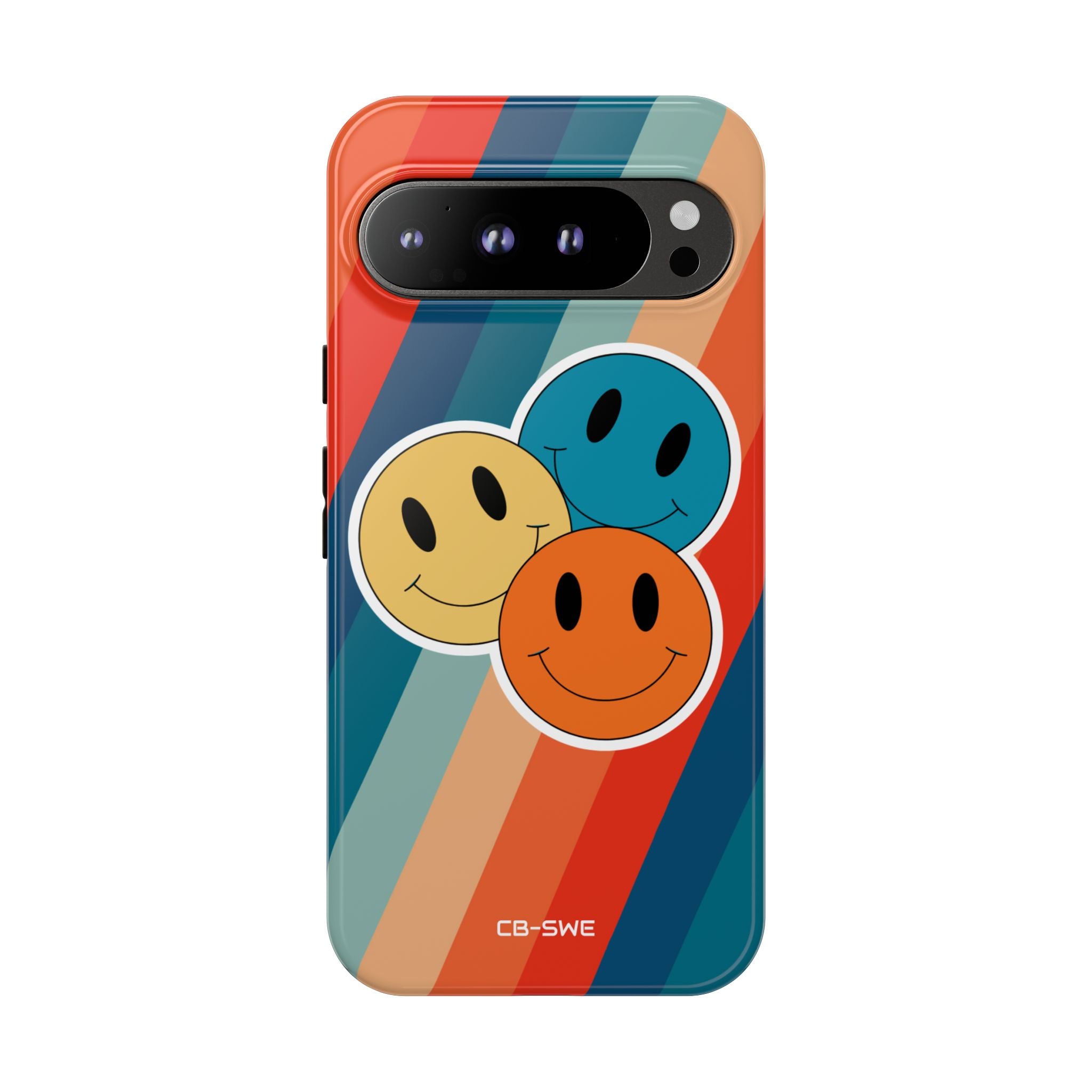 Retro Smiley Harmony - Google Pixel Case