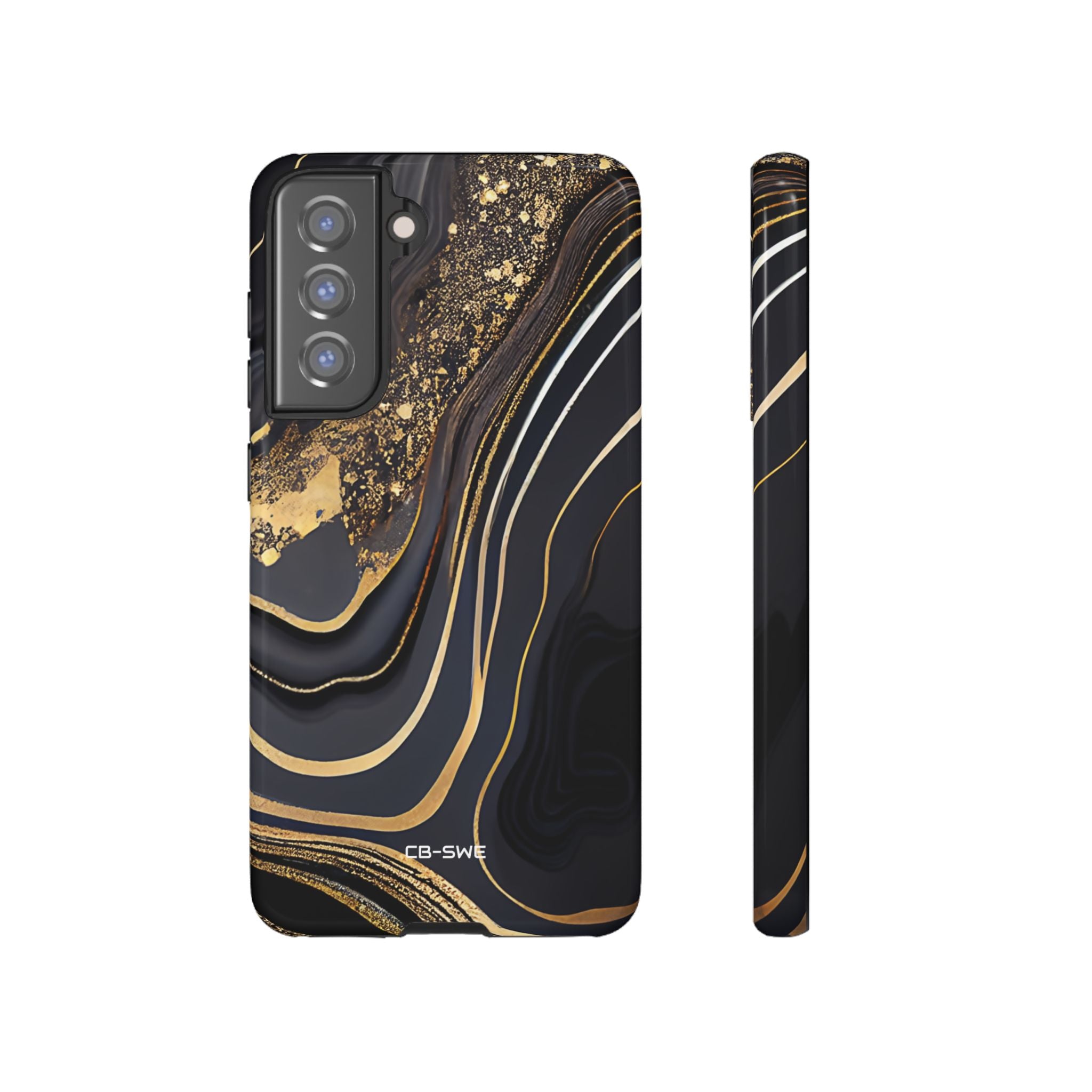 Elegant Gold Streams - Samsung Case