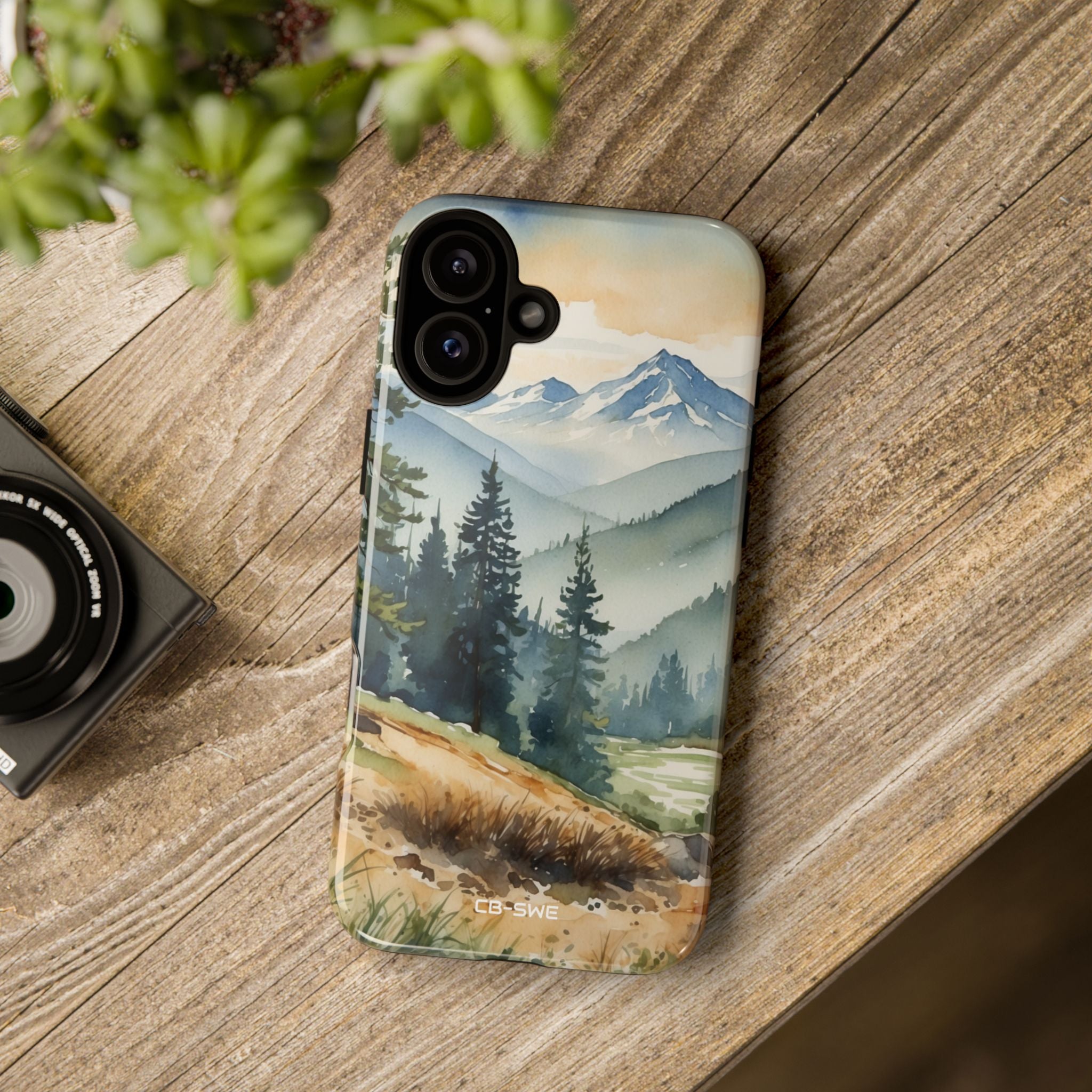 Whispers Paint Horizon - iPhone Case