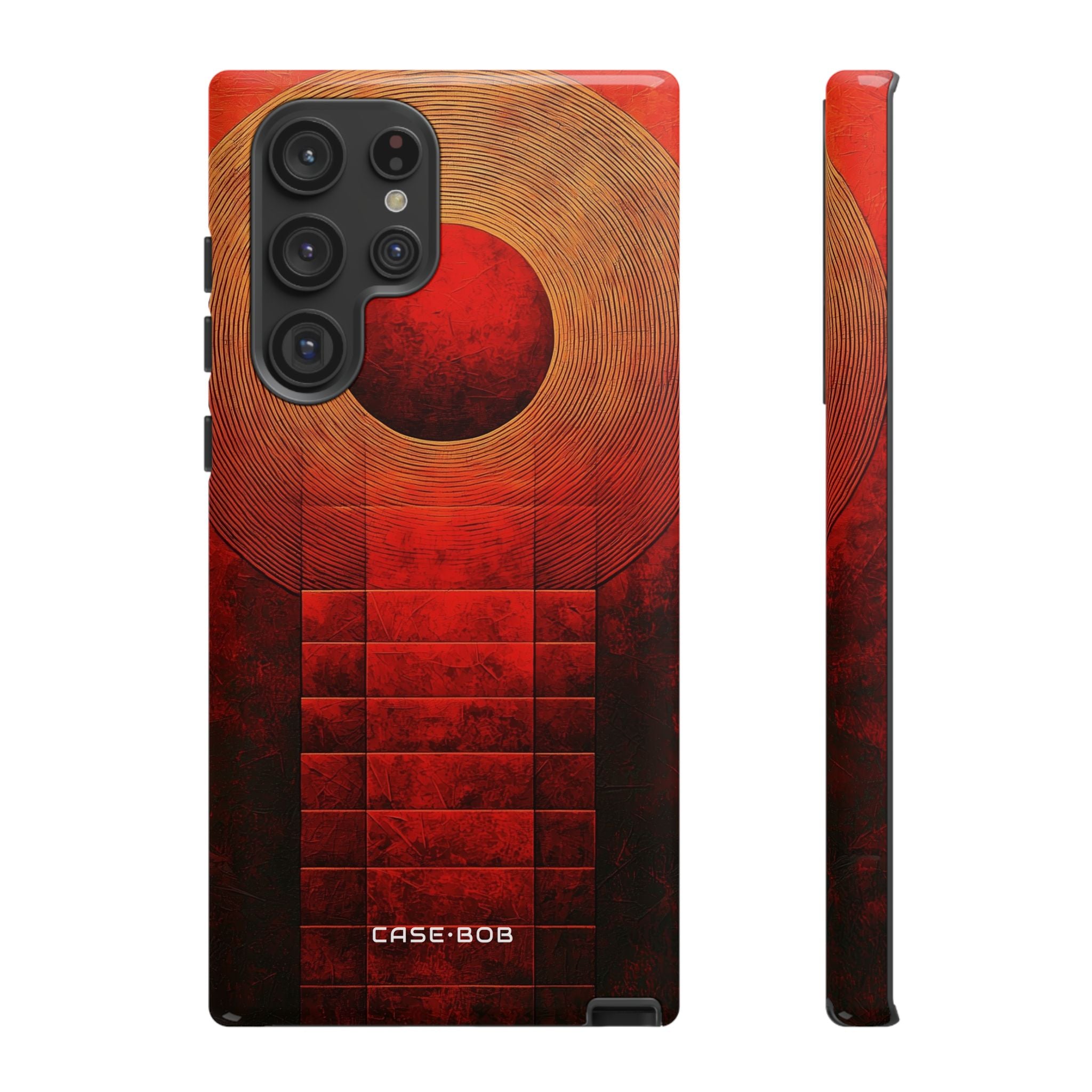 Crimson Orbit Samsung S22 Ultra Case - Tough