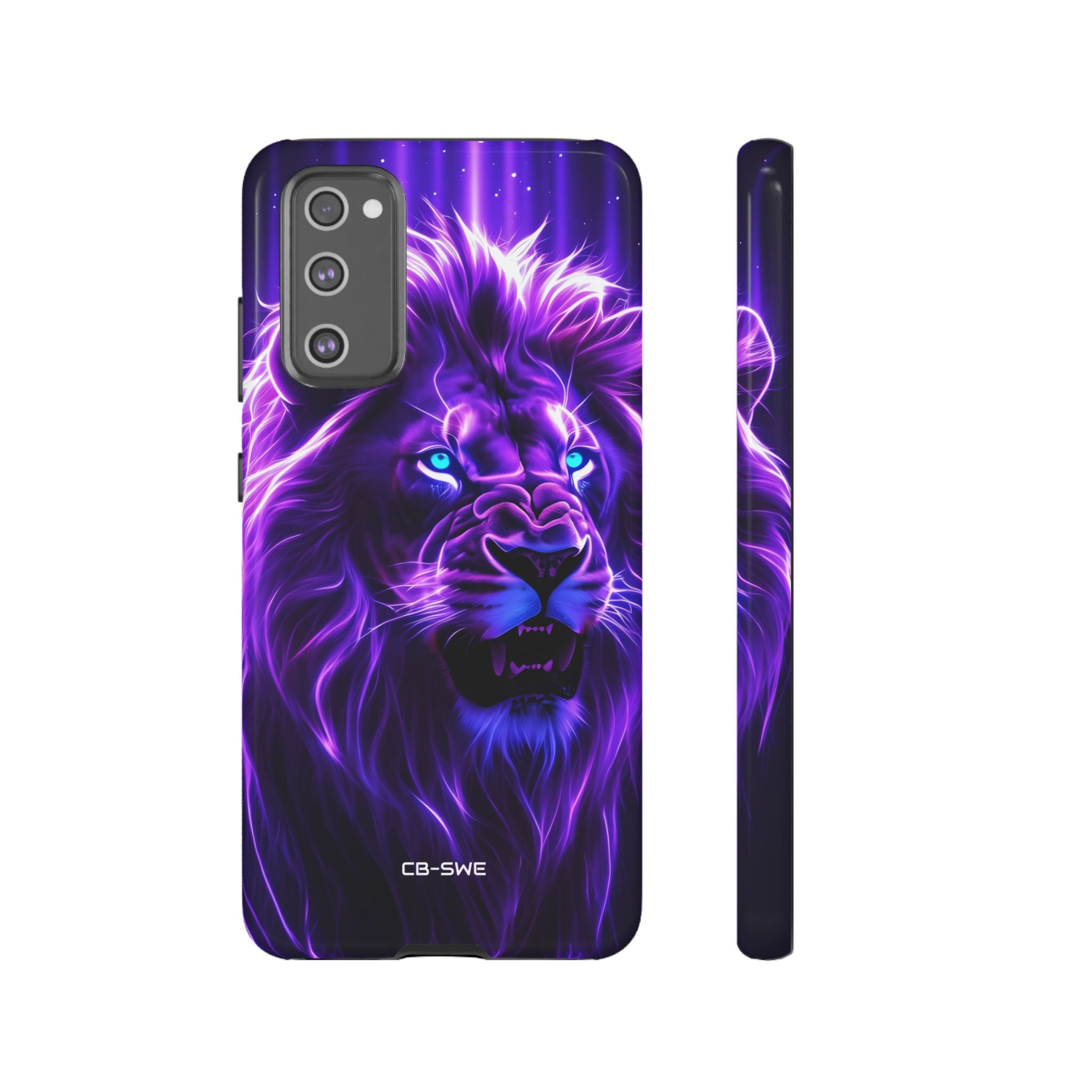 Neon Lion Majesty - Samsung Case