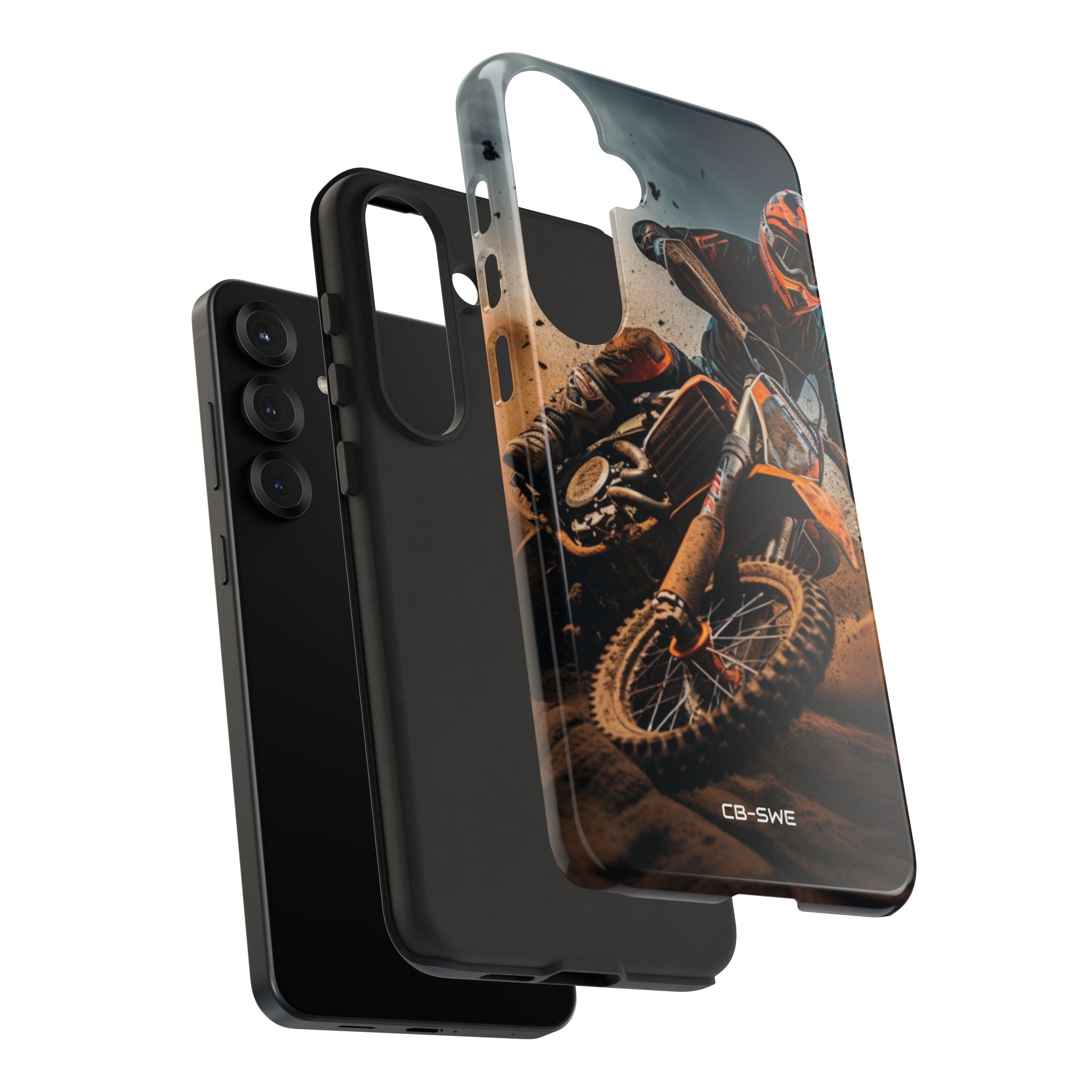 Rider Amidst Desert Fury - Samsung Case