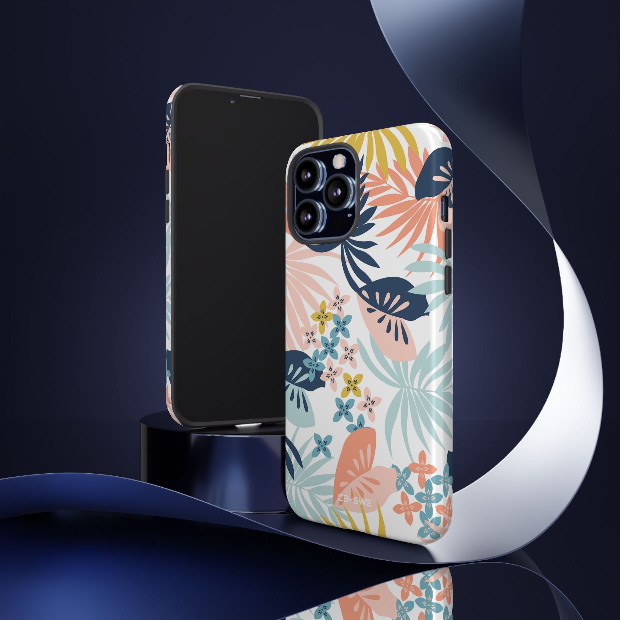Tropical Foliage Blooms - iPhone Case