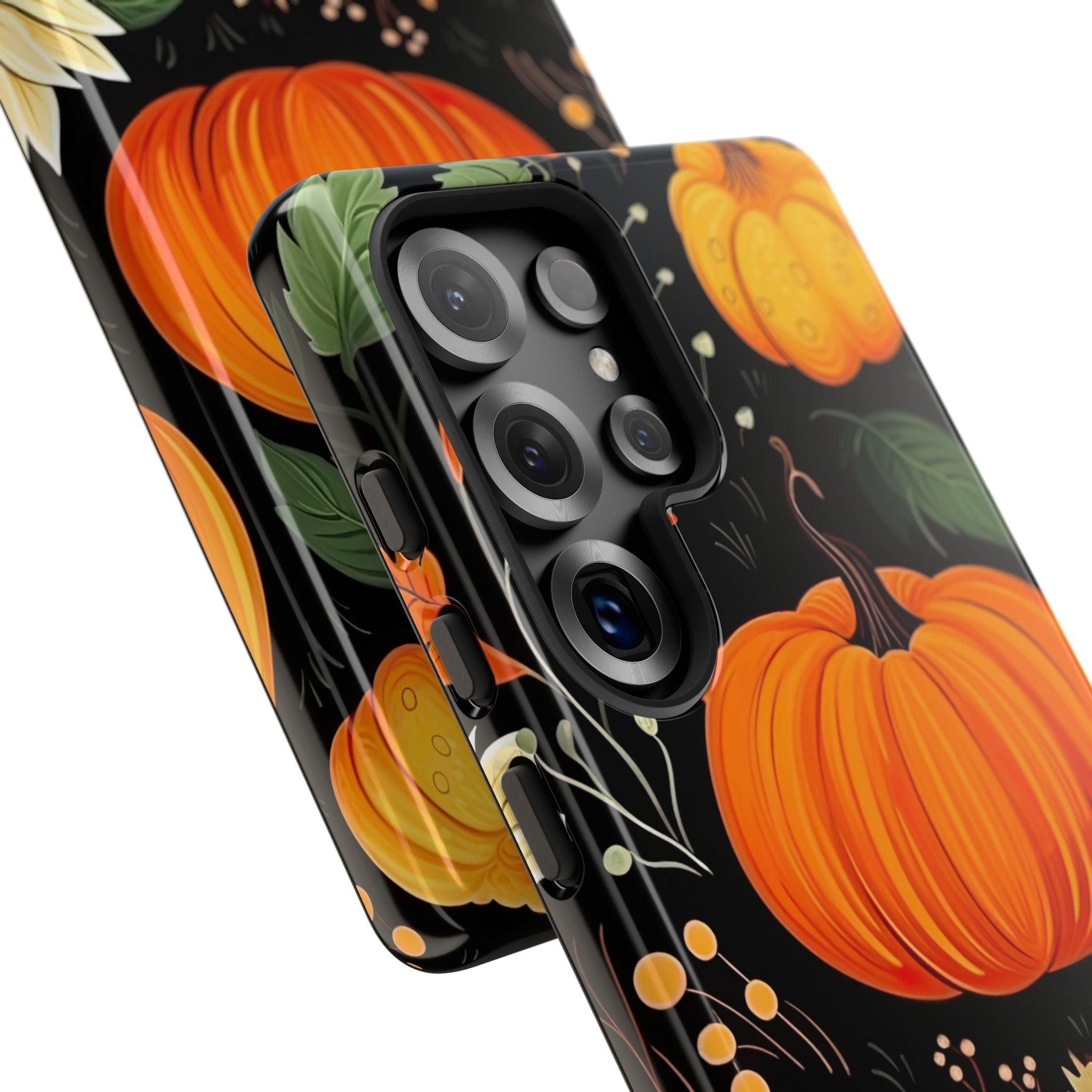 Pumpkin Glow Samsung S25 Ultra Case - Tough